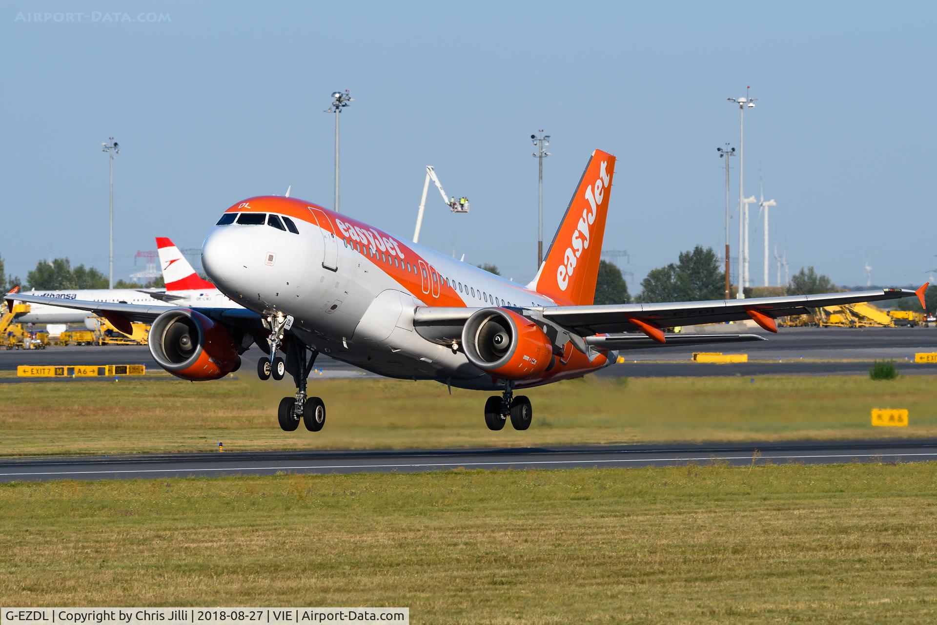 G-EZDL, 2008 Airbus A319-111 C/N 3569, Easyjet