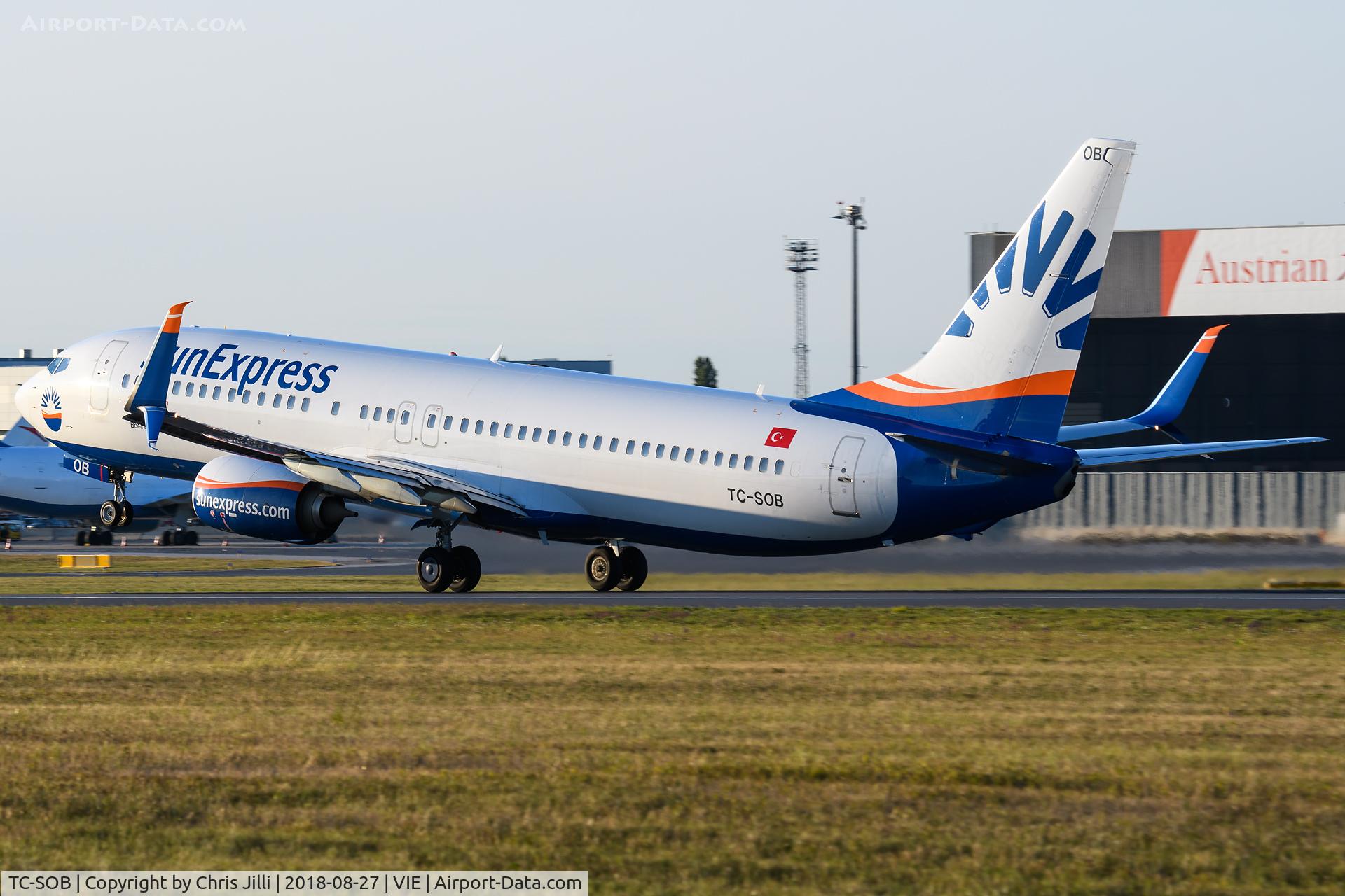 TC-SOB, 2016 Boeing 737-8HC C/N 61175, SunExpress