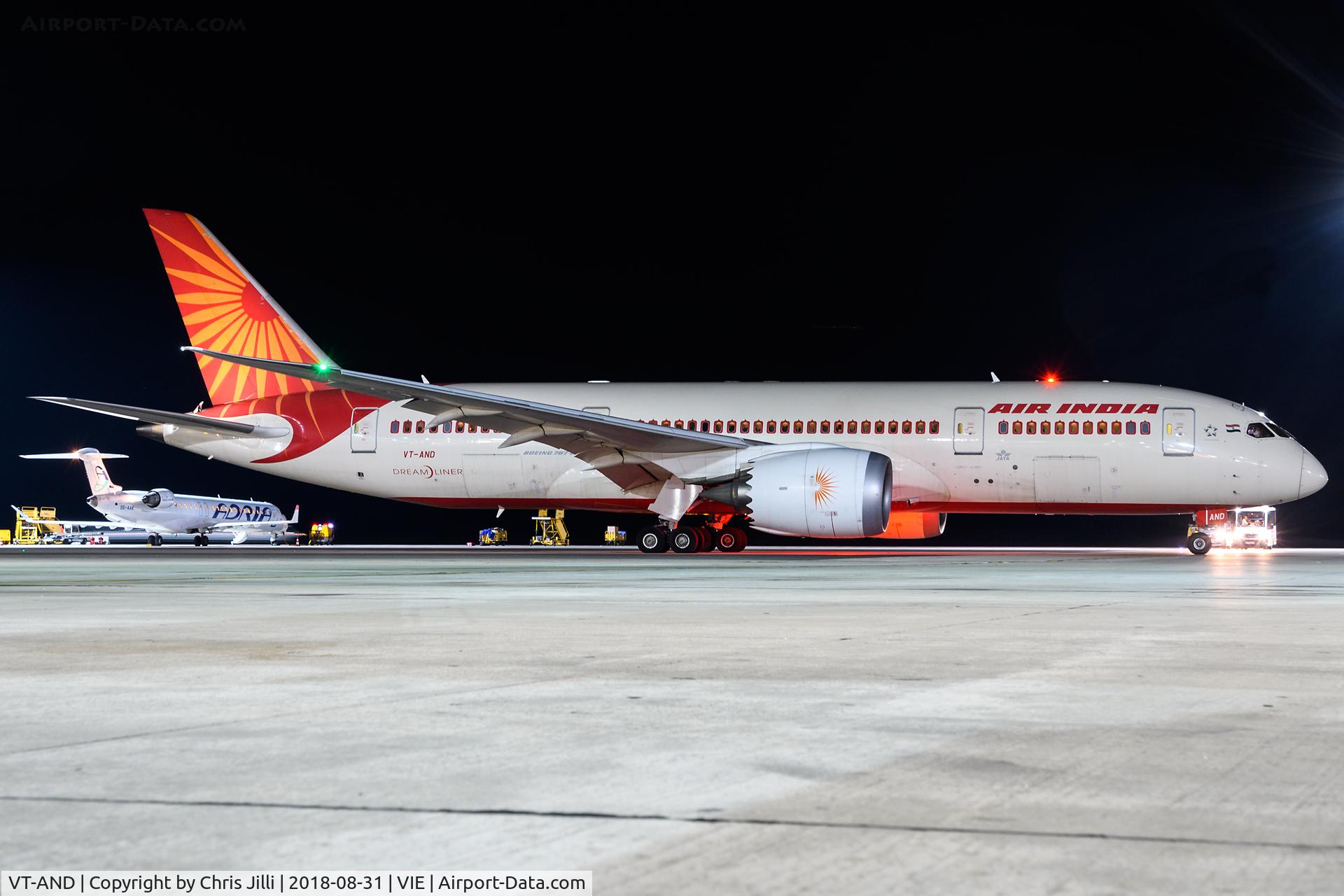 VT-AND, 2011 Boeing 787-8 Dreamliner C/N 36278, Air India