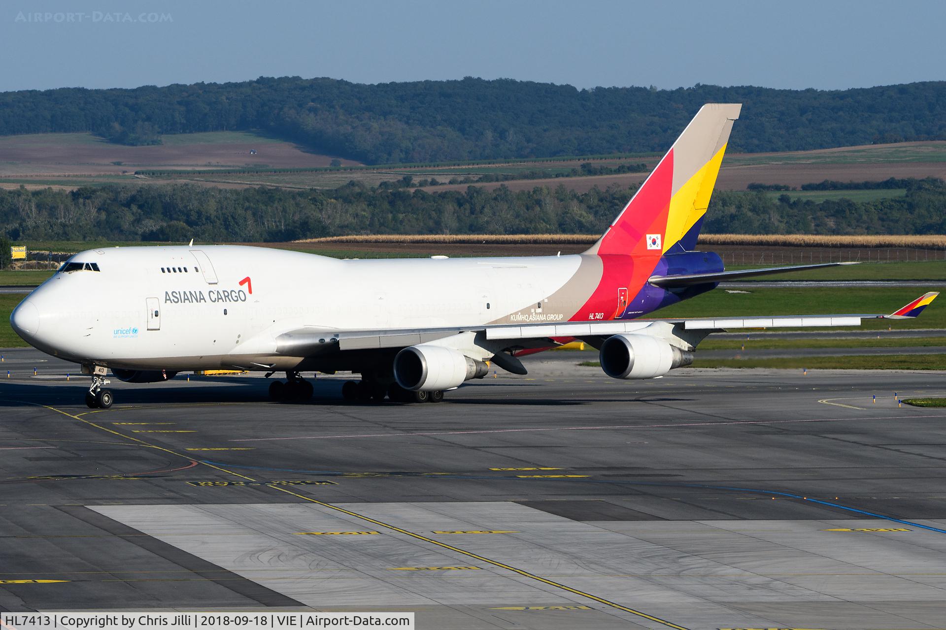 HL7413, 1991 Boeing 747-48ESF C/N 25405, Asiana Airlines Cargo
