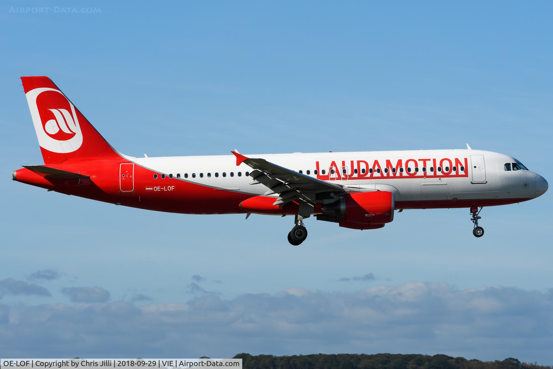 OE-LOF, 2010 Airbus A320-214 C/N 4329, Laudamotion