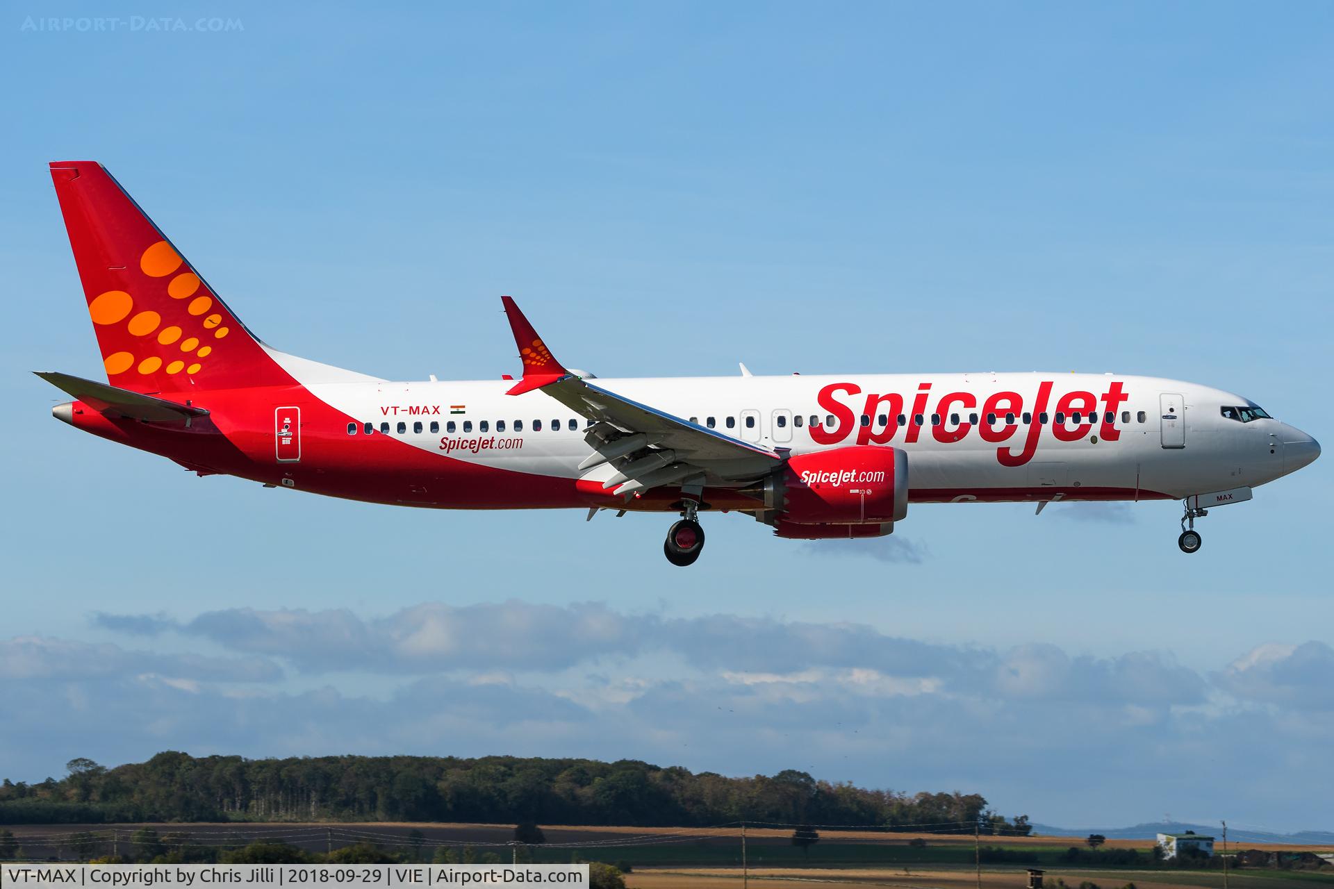 VT-MAX, 2018 Boeing 737-8 MAX C/N 60644, SpiceJet