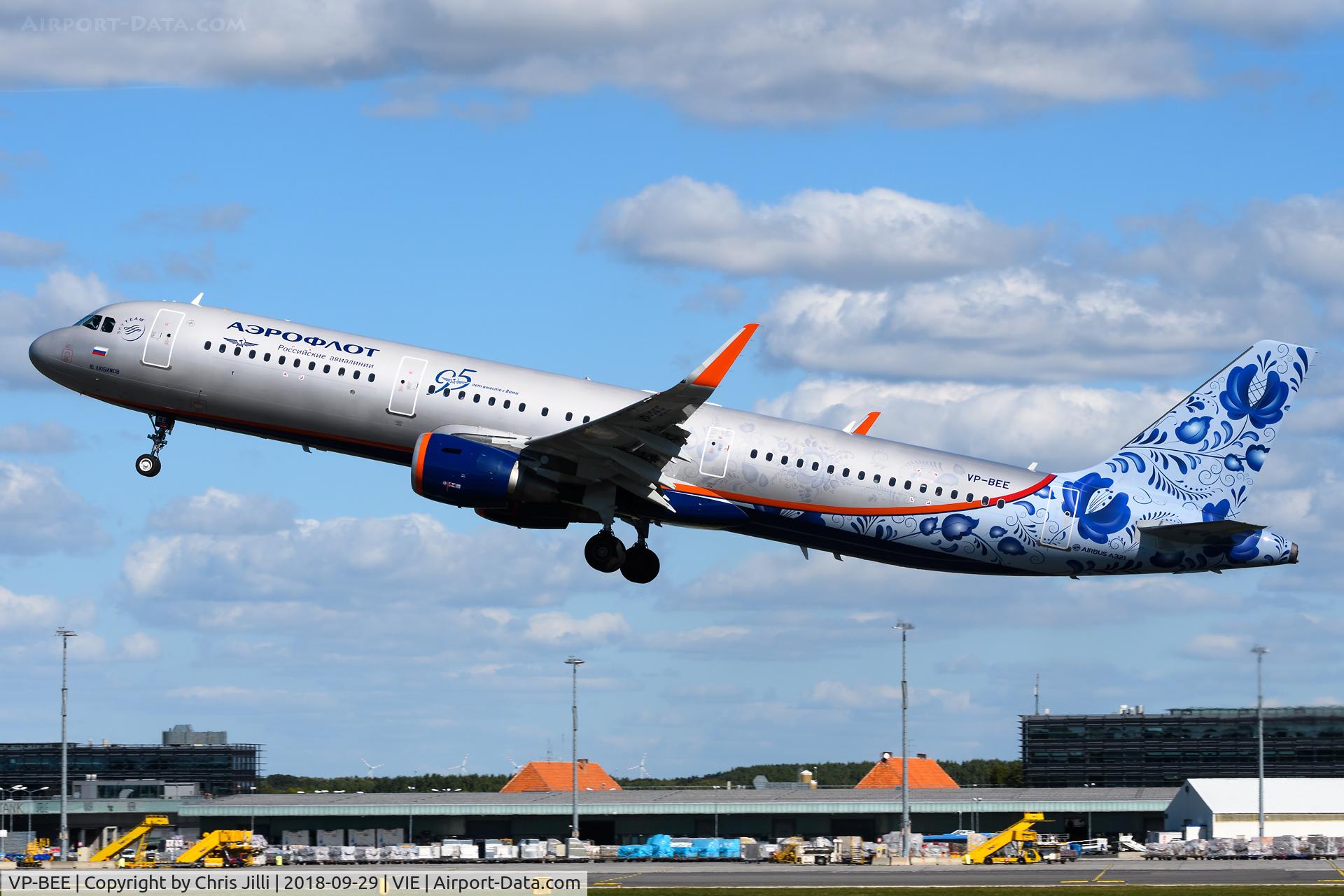 VP-BEE, 2015 Airbus A321-211 C/N 6726, Aeroflot