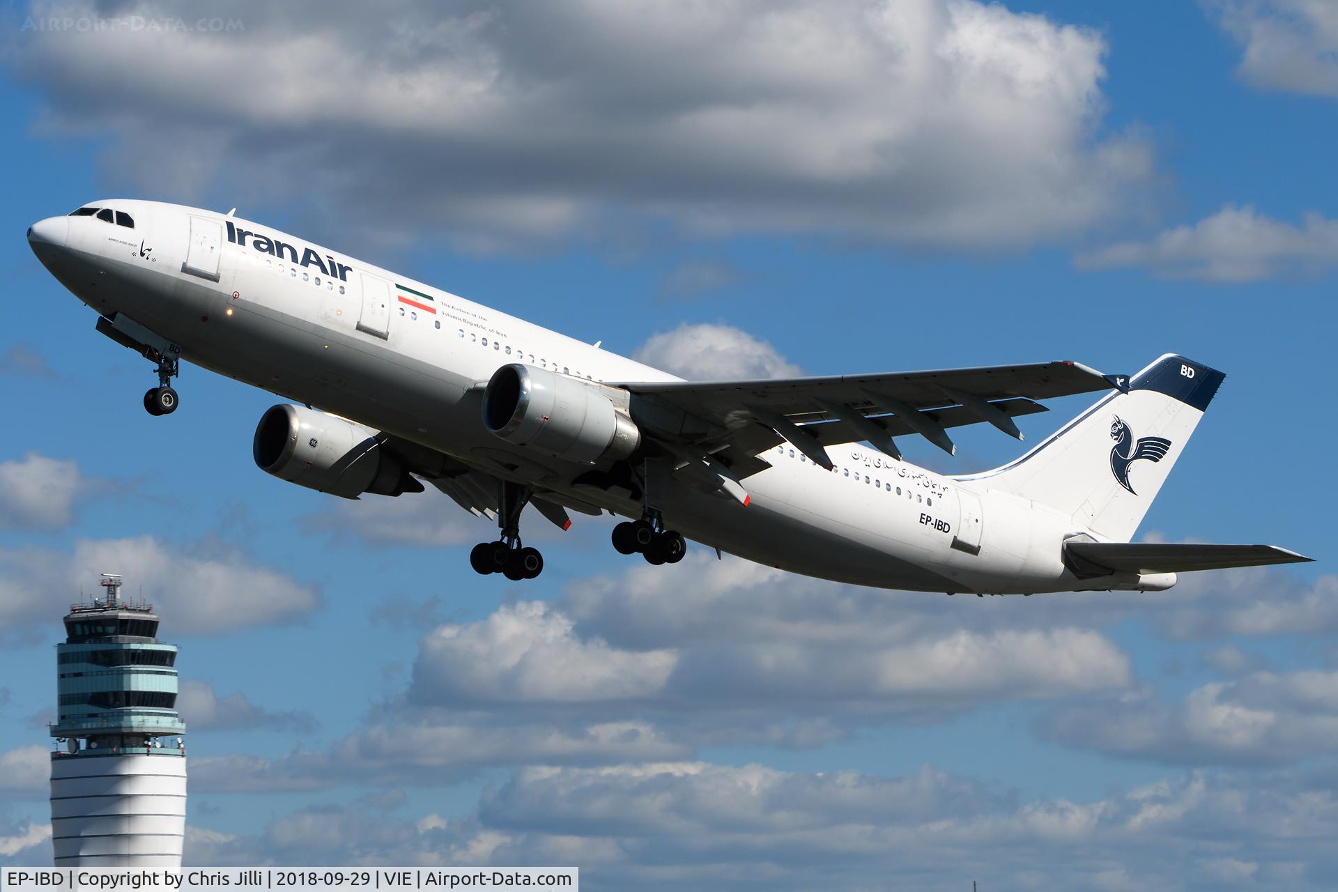 EP-IBD, 1993 Airbus A300B4-605R C/N 696, IranAir