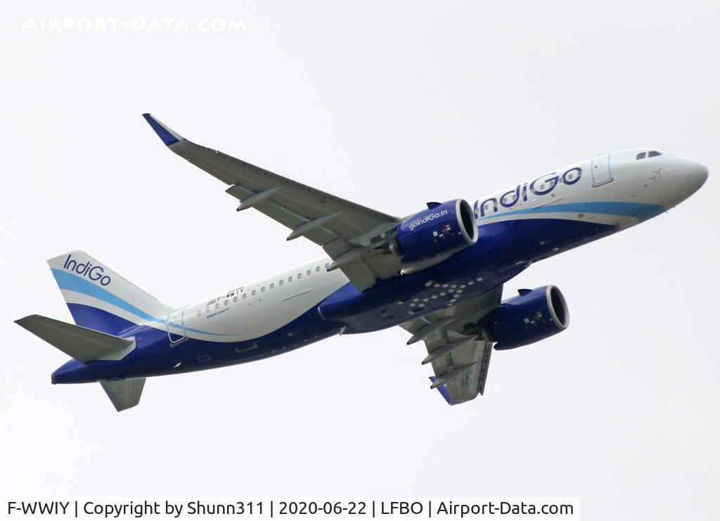 F-WWIY, 2020 Airbus A320-271N C/N 9596, C/n 9596 - To be VT-ISD