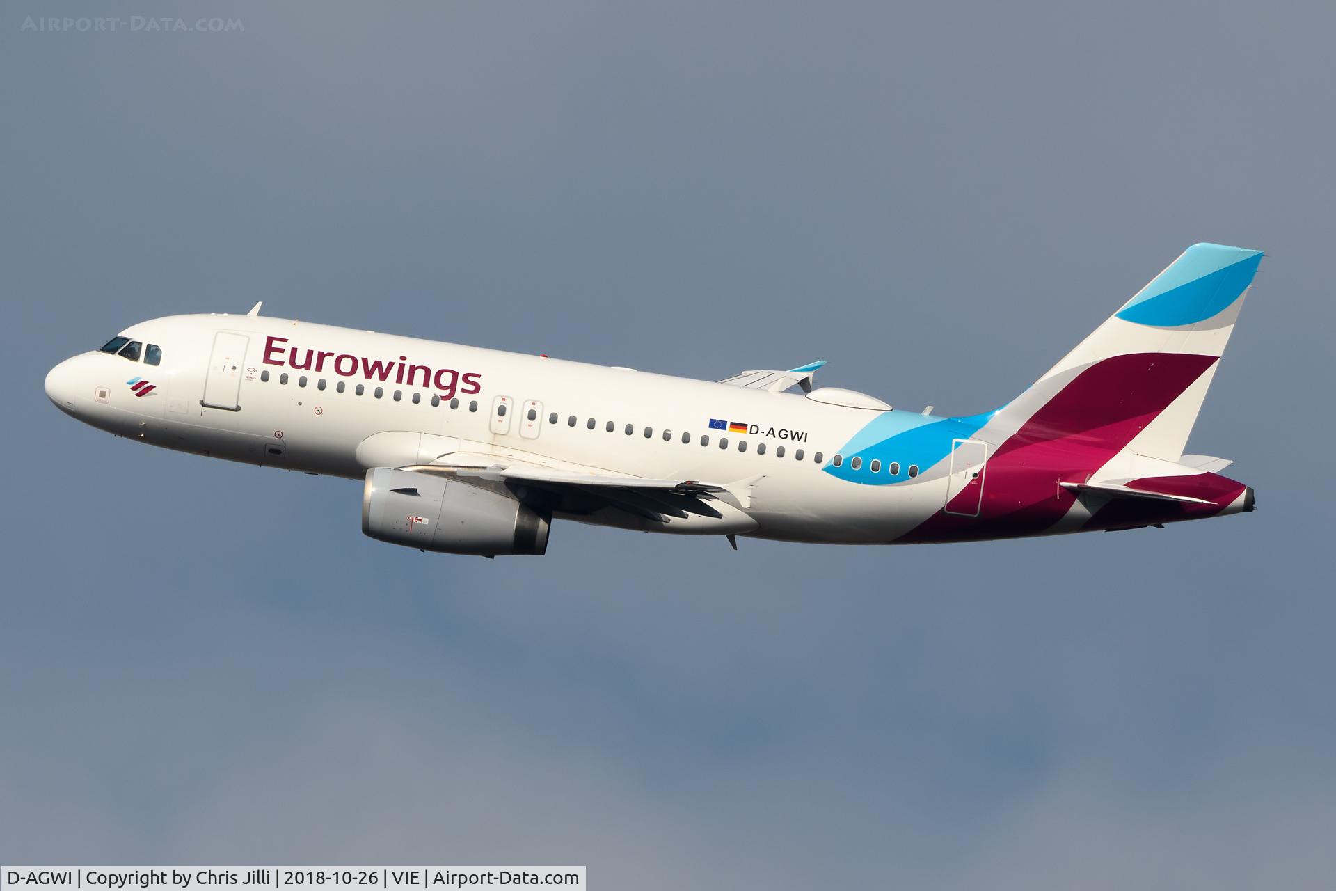 D-AGWI, 2008 Airbus A319-132 C/N 3358, Eurowings