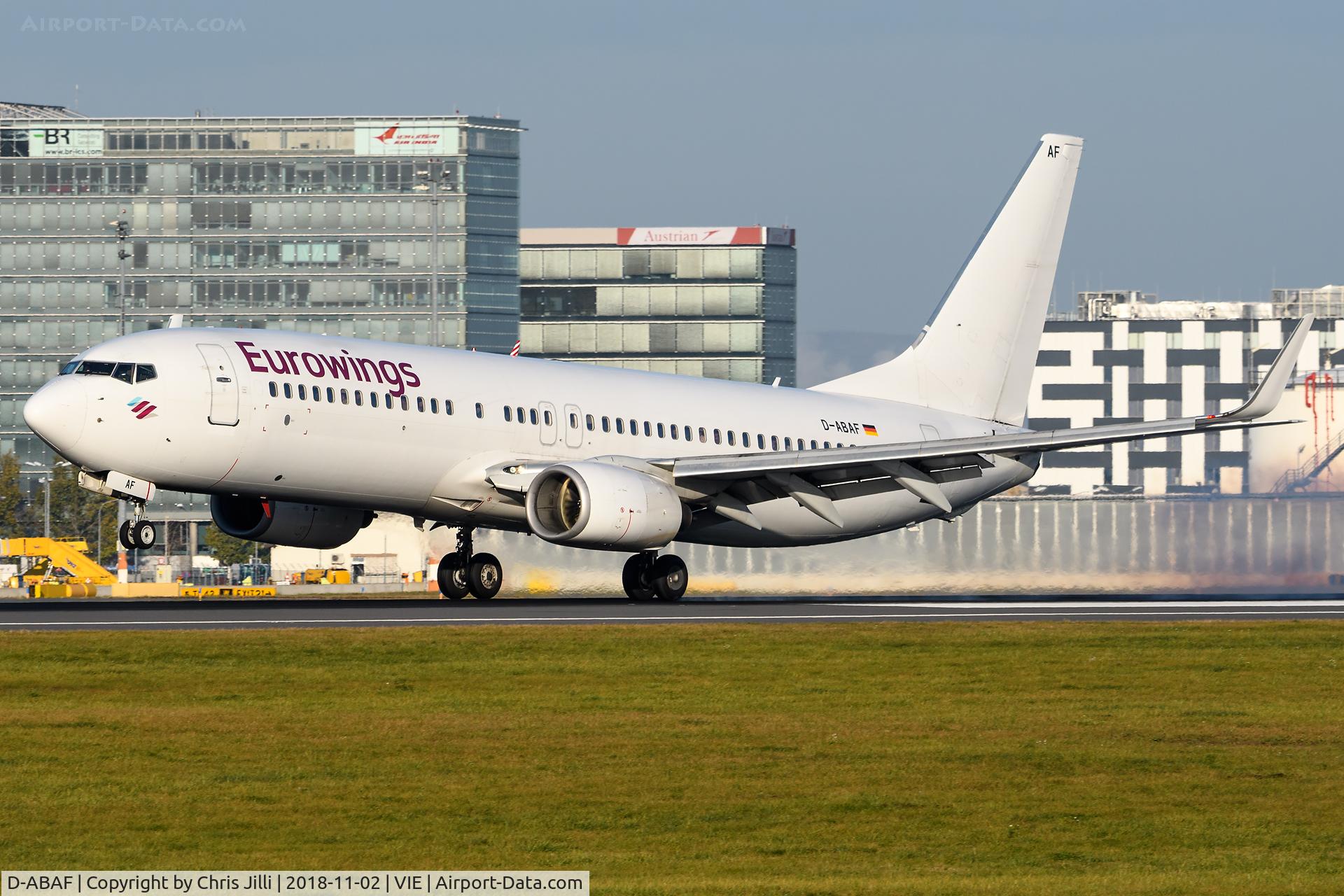D-ABAF, 2001 Boeing 737-86J C/N 30878, Eurowings