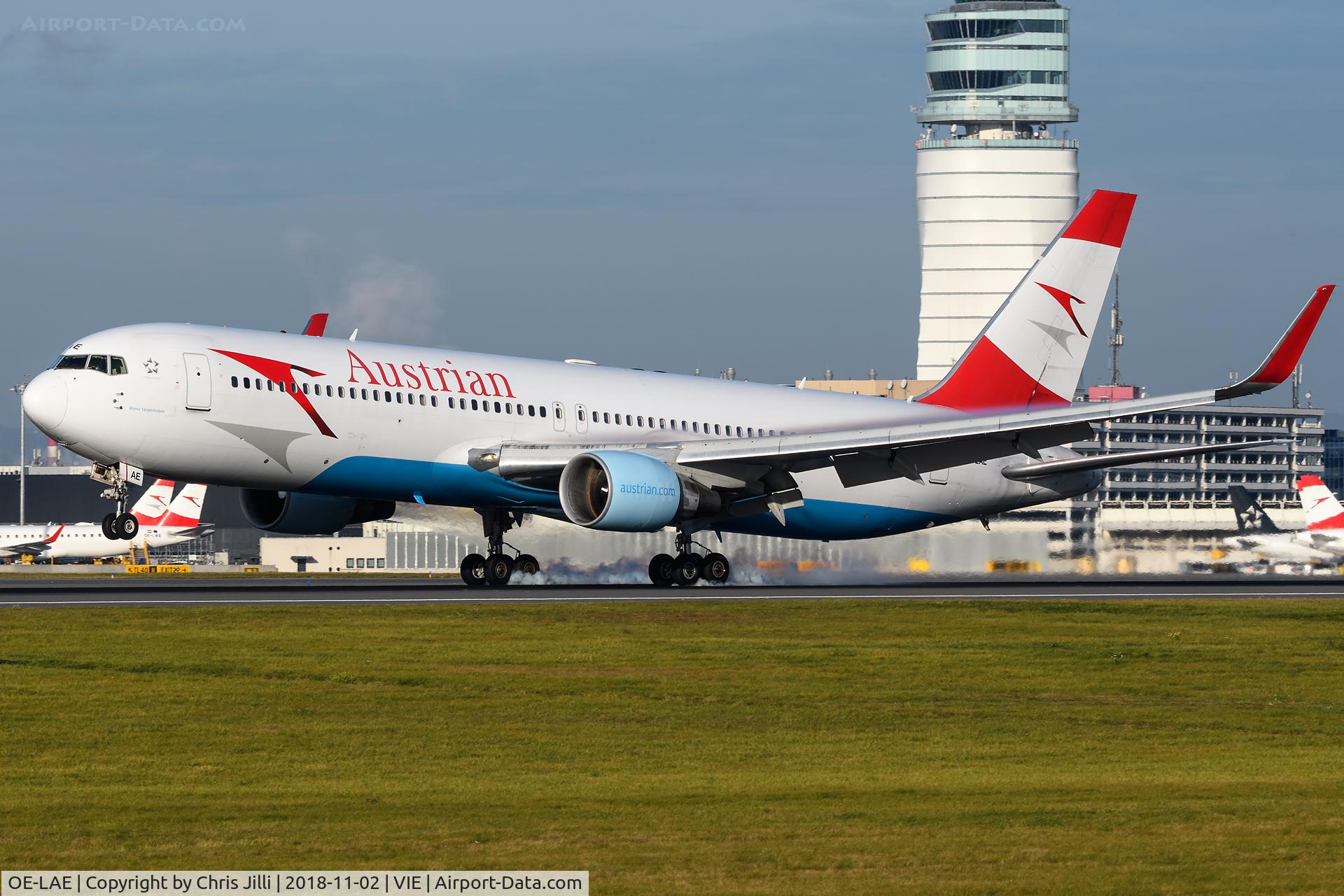 OE-LAE, 2000 Boeing 767-3Z9/ER C/N 30383, Austrian Airlines