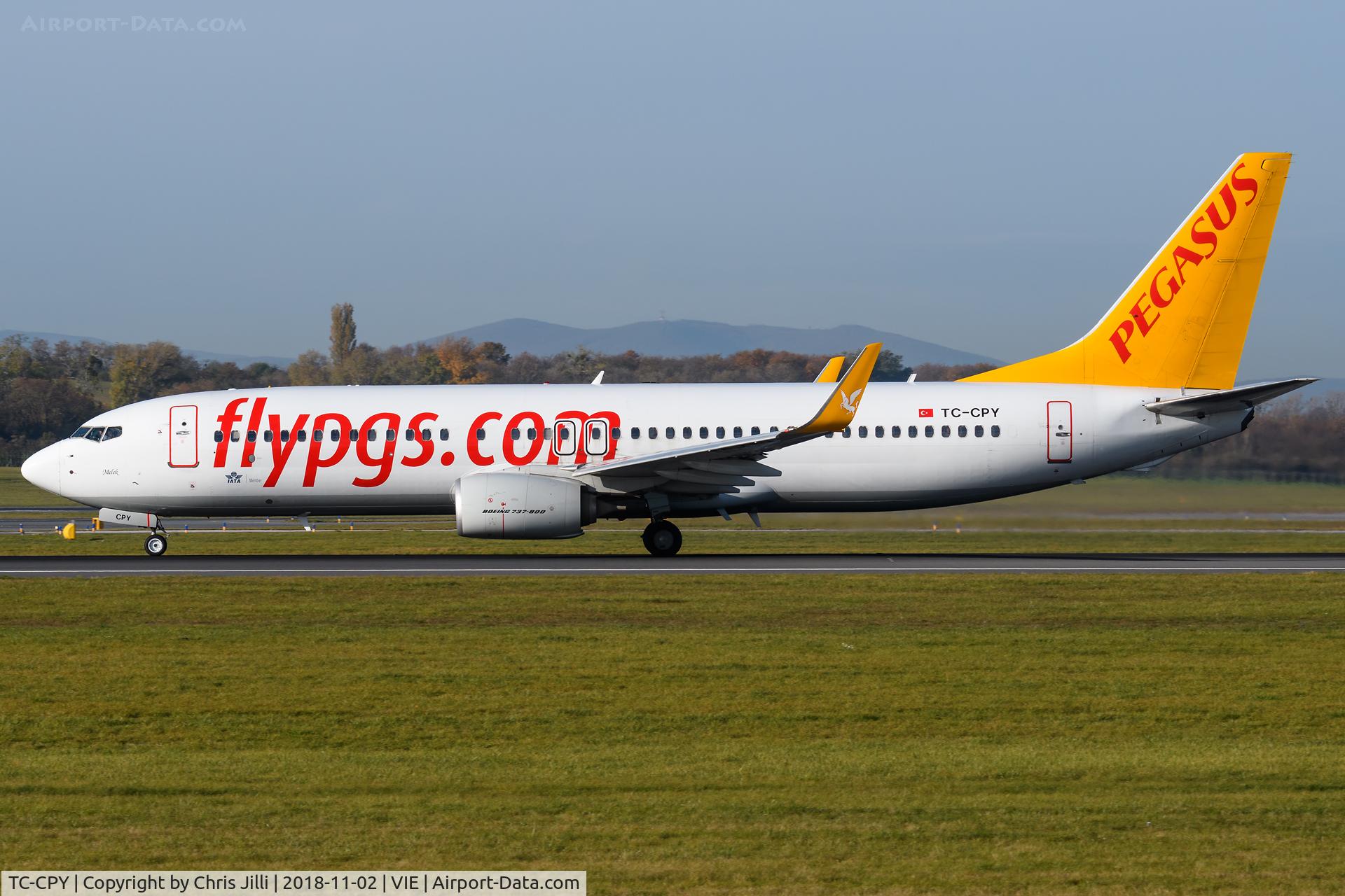TC-CPY, 2015 Boeing 737-8H6 C/N 41767, Pegasus