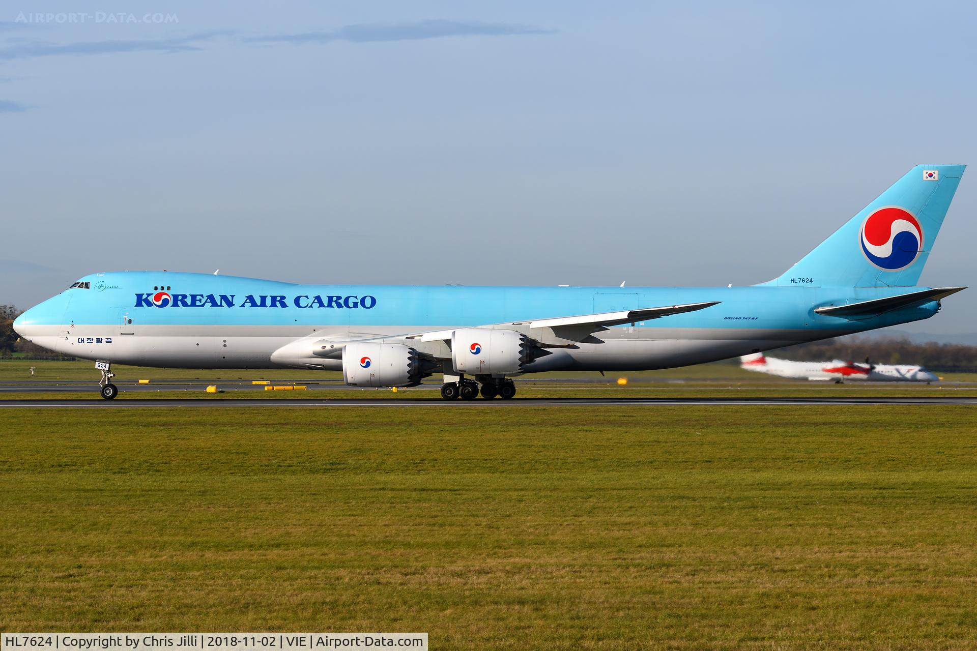 HL7624, 2013 Boeing 747-8B5F C/N 37656, Korean Air Cargo