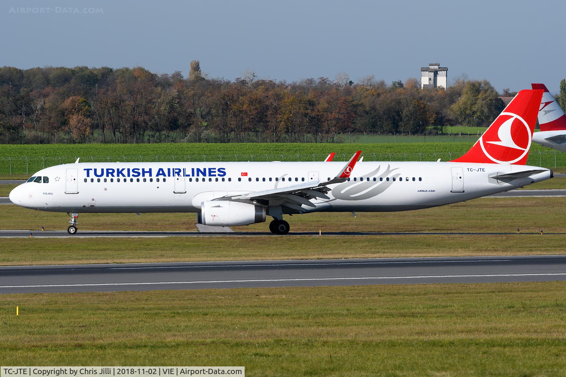 TC-JTE, 2015 Airbus A321-231 C/N 6869, Turkish Airlines