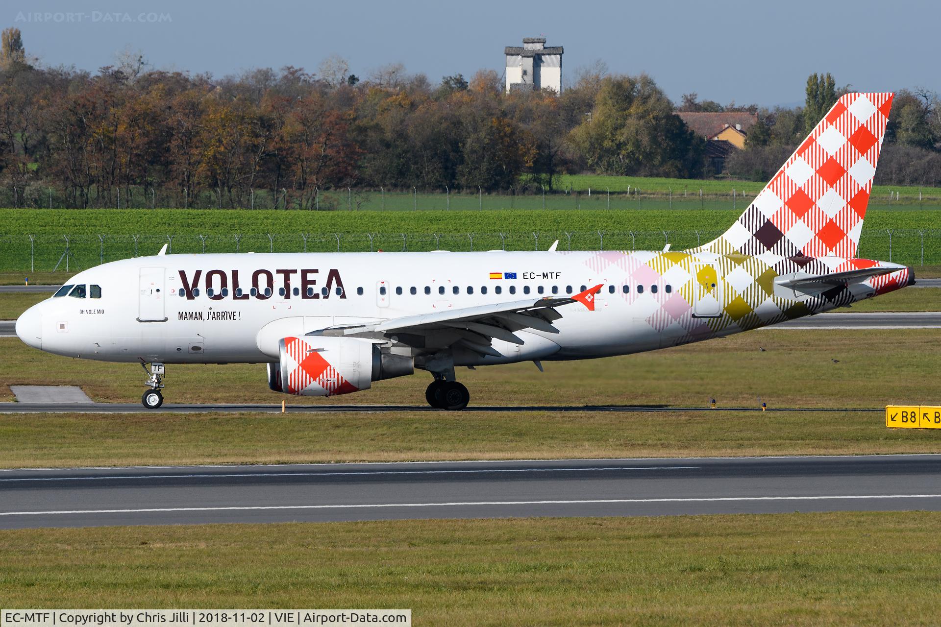 EC-MTF, 2005 Airbus A319-111 C/N 2382, Volotea