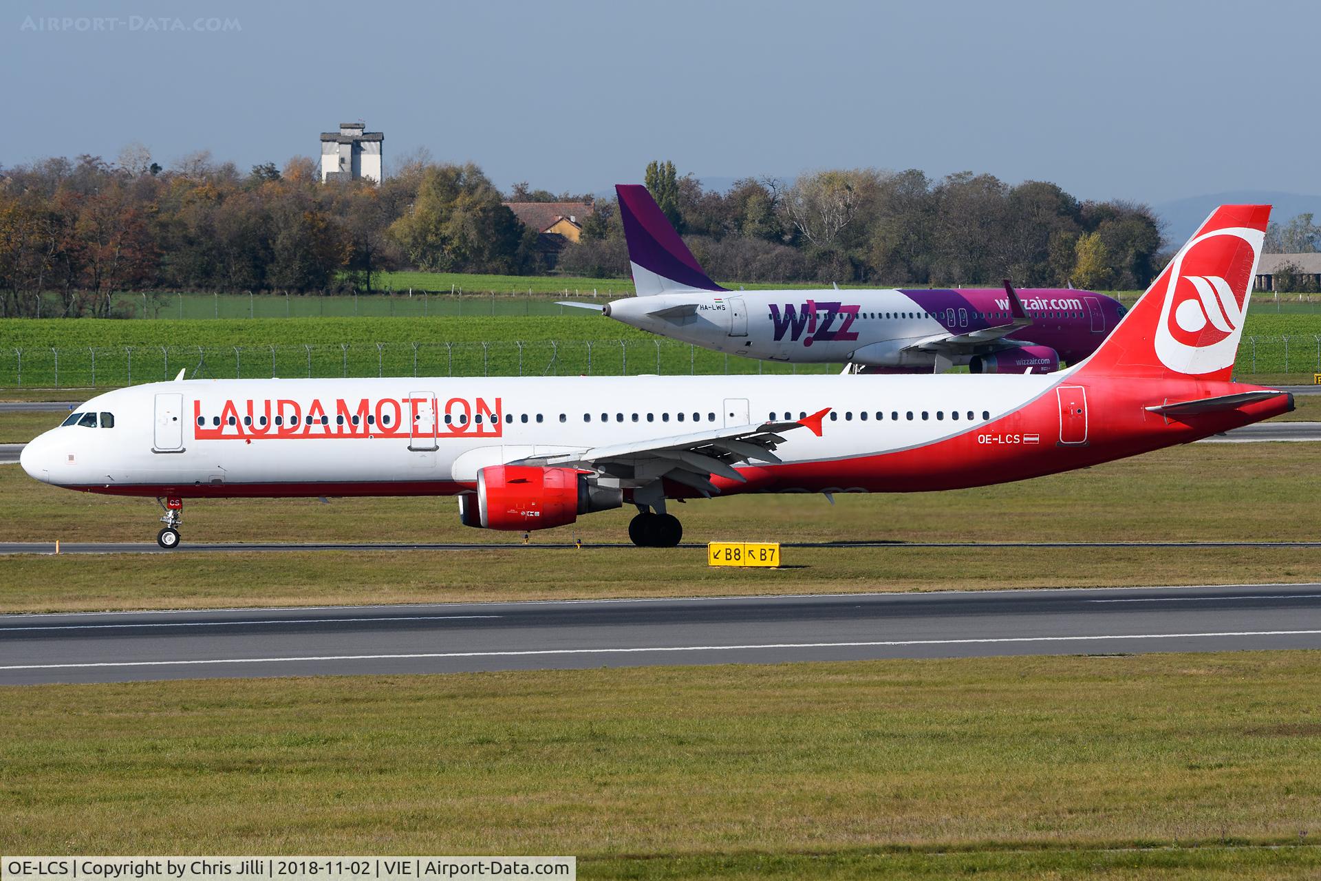 OE-LCS, 2003 Airbus A321-211 C/N 1994, Laudamotion