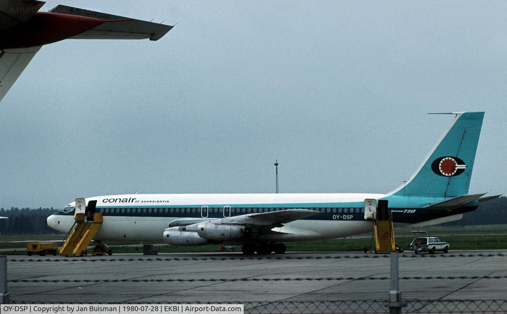OY-DSP, 1961 Boeing 720-025 C/N 18241, Conair