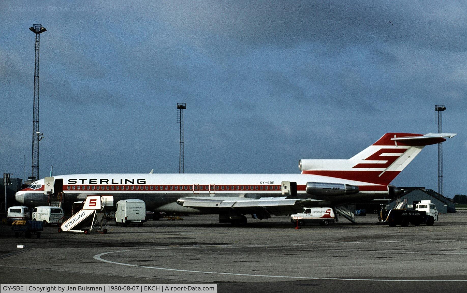 OY-SBE, 1980 Boeing 727-2J4 C/N 22079, Sterling Airways
