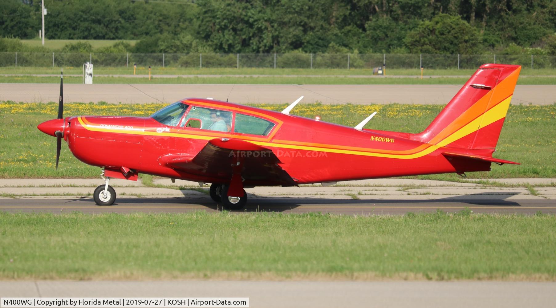 N400WG, 1965 Piper PA-24-400 Comanche 400 C/N 26-104, OSH 2019