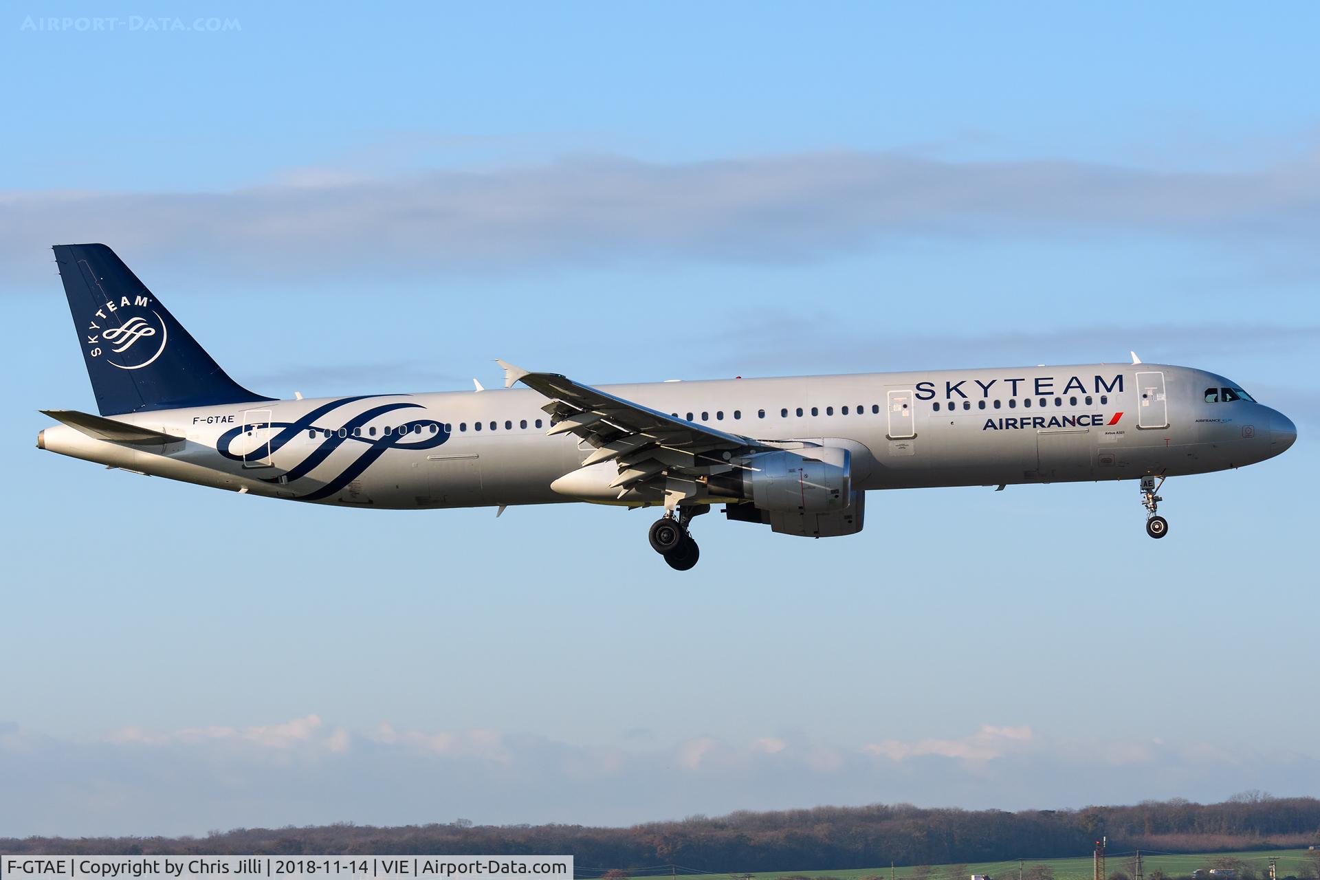 F-GTAE, 1998 Airbus A321-211 C/N 0796, Air France