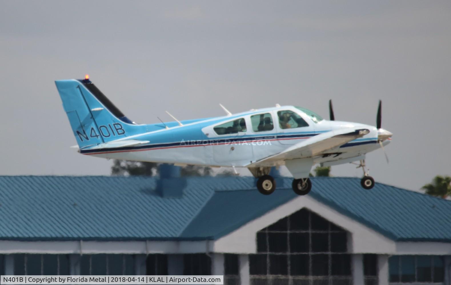 N401B, 1978 Beech 95-B55 (T42A) Baron C/N TC-2164, SNF 2018