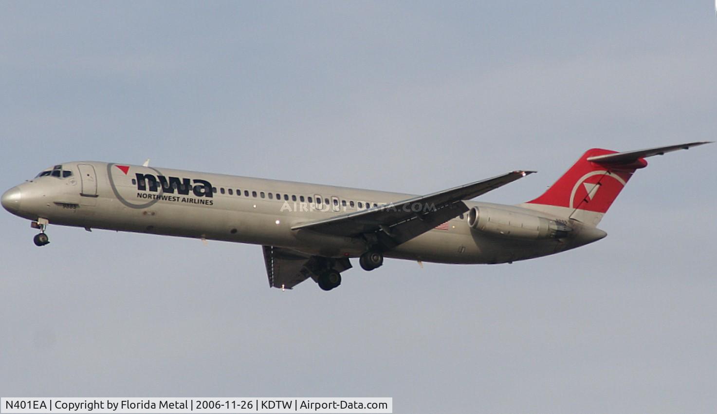 N401EA, 1975 Douglas DC-9-51 C/N 47682, DTW 2006