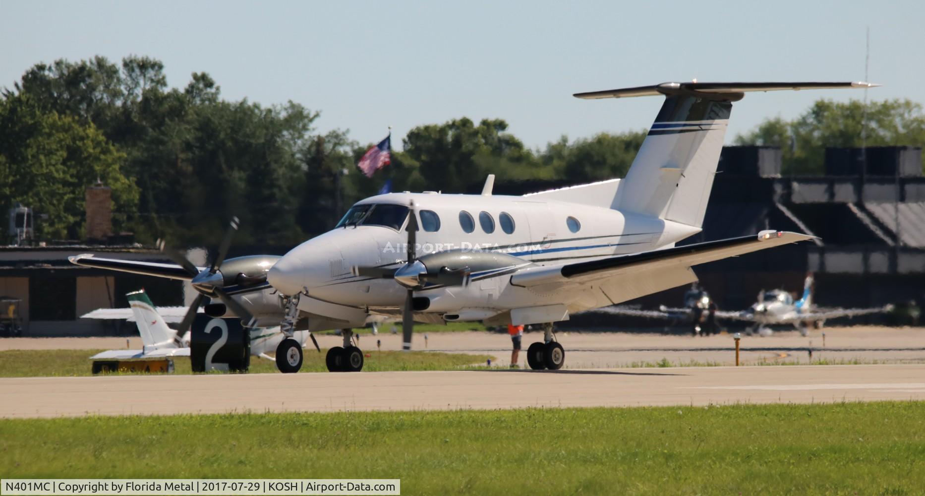 N401MC, 1981 Beech F90 King Air C/N LA-145, OSH 2017