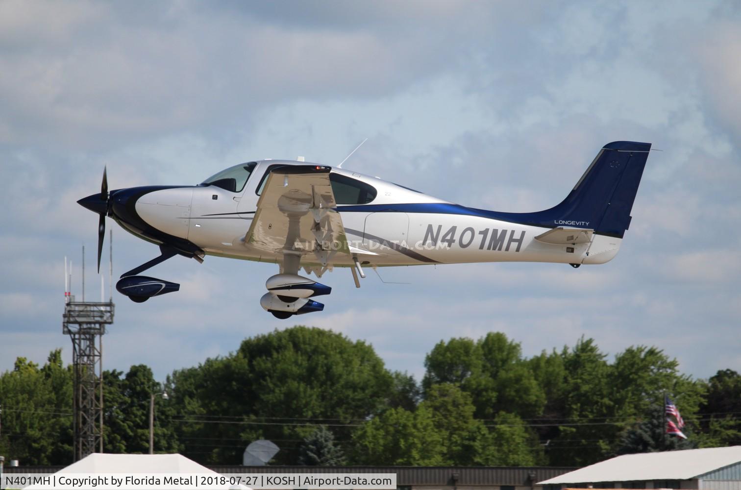 N401MH, 2015 Cirrus SR22 C/N 4265, OSH 2018