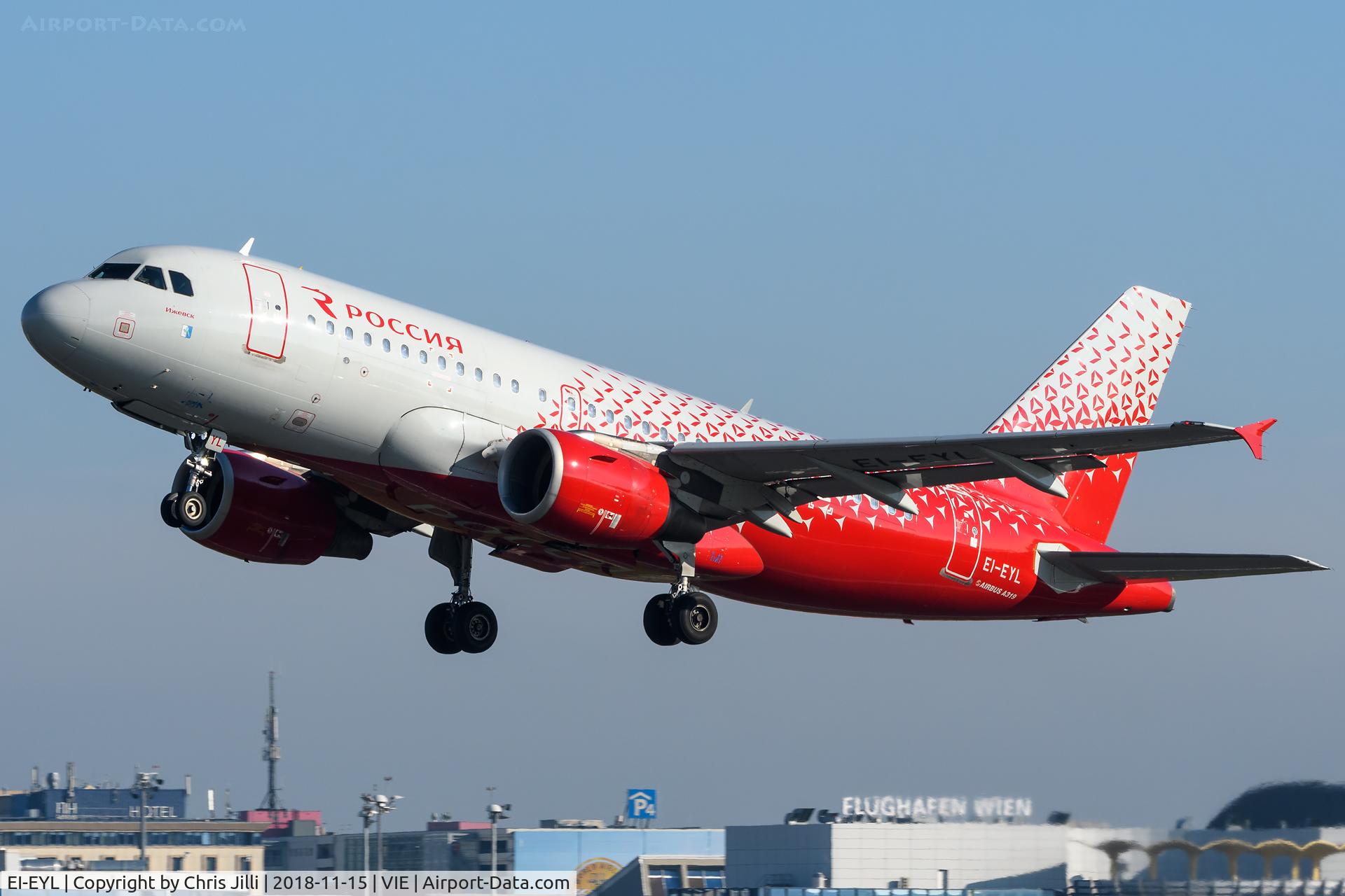 EI-EYL, 2005 Airbus A319-111 C/N 2465, Rossiya