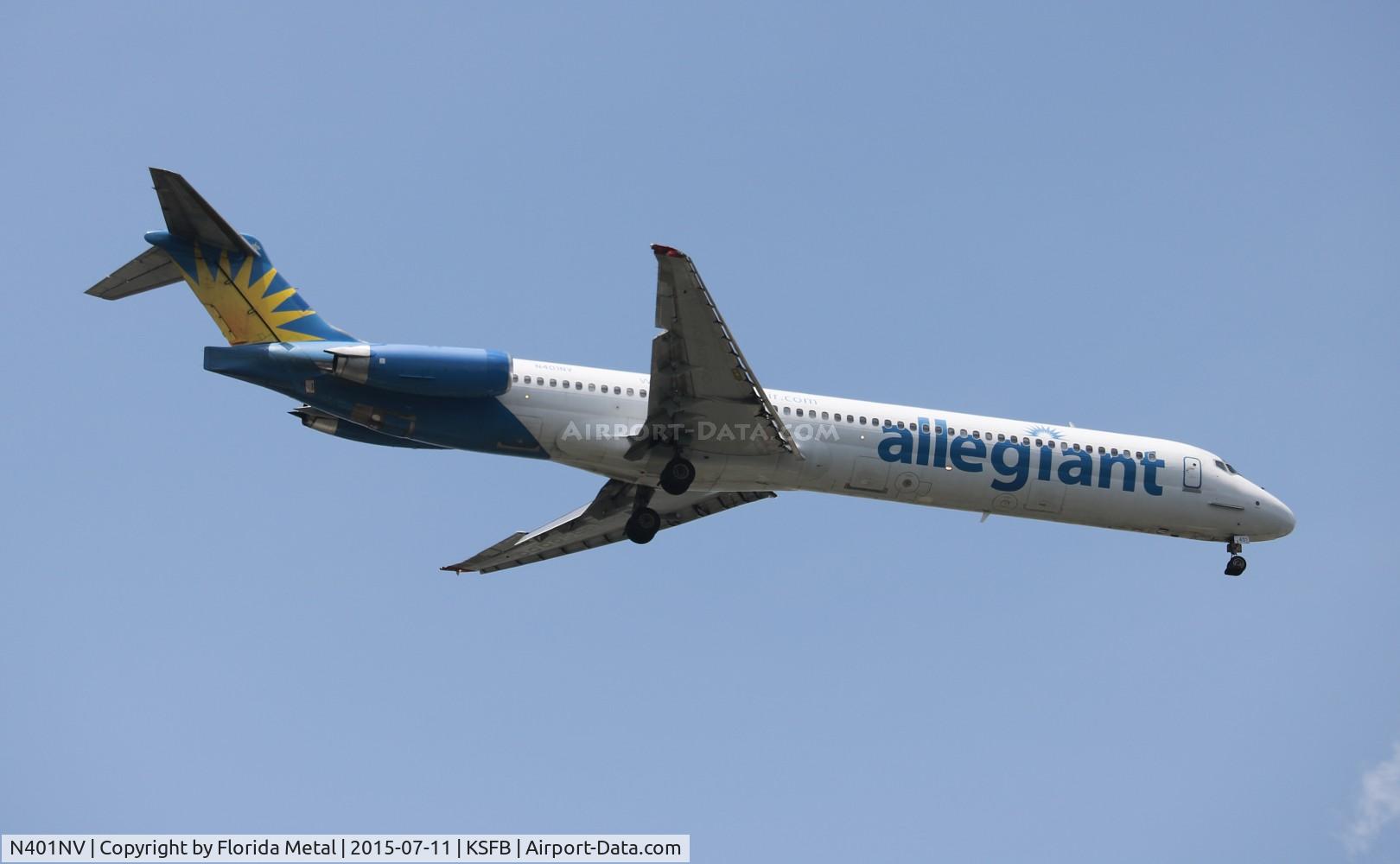 N401NV, 1989 McDonnell Douglas MD-88 C/N 49761, SFB 2015