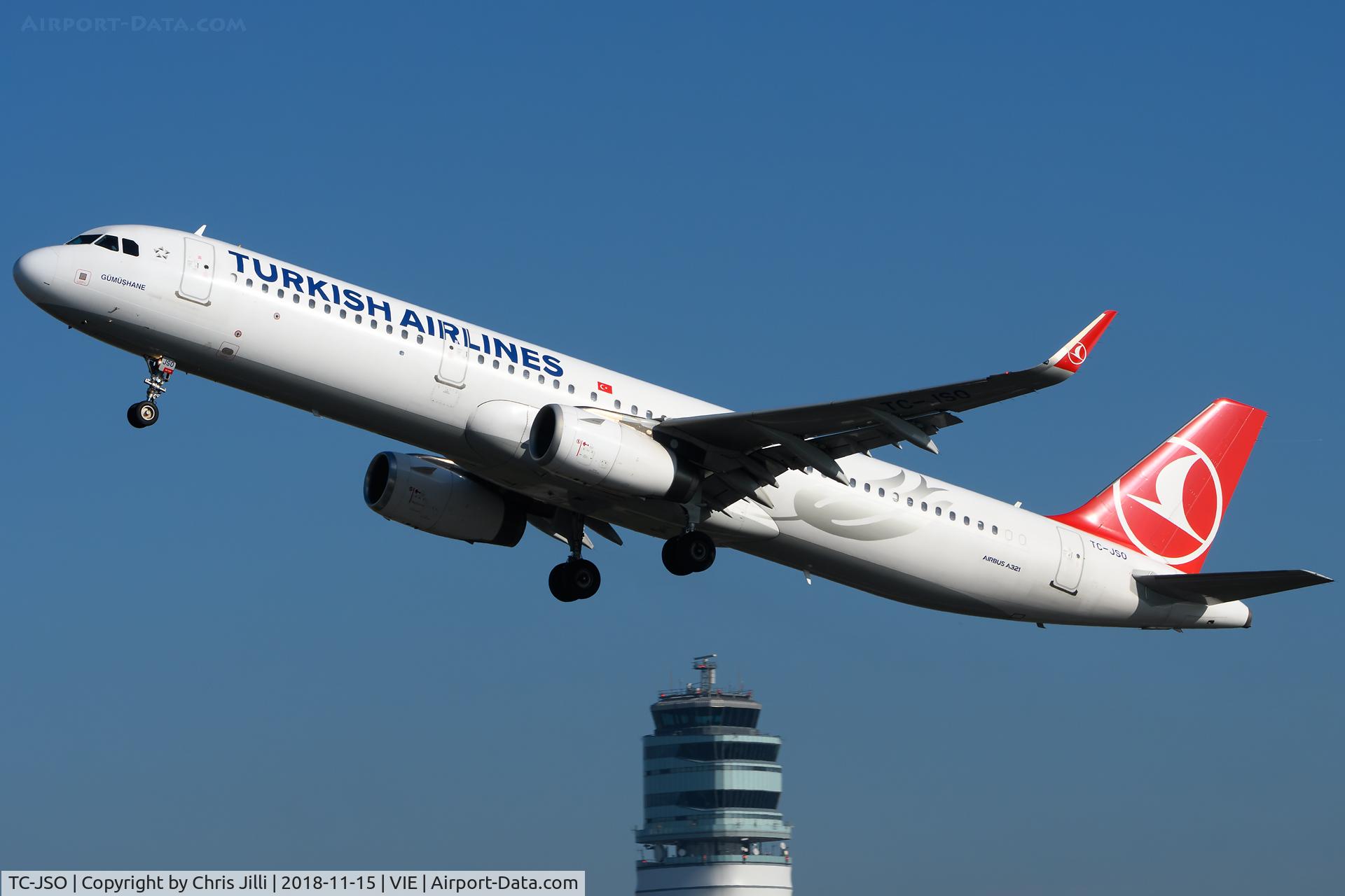 TC-JSO, 2015 Airbus A321-231 C/N 6563, Turkish Airlines