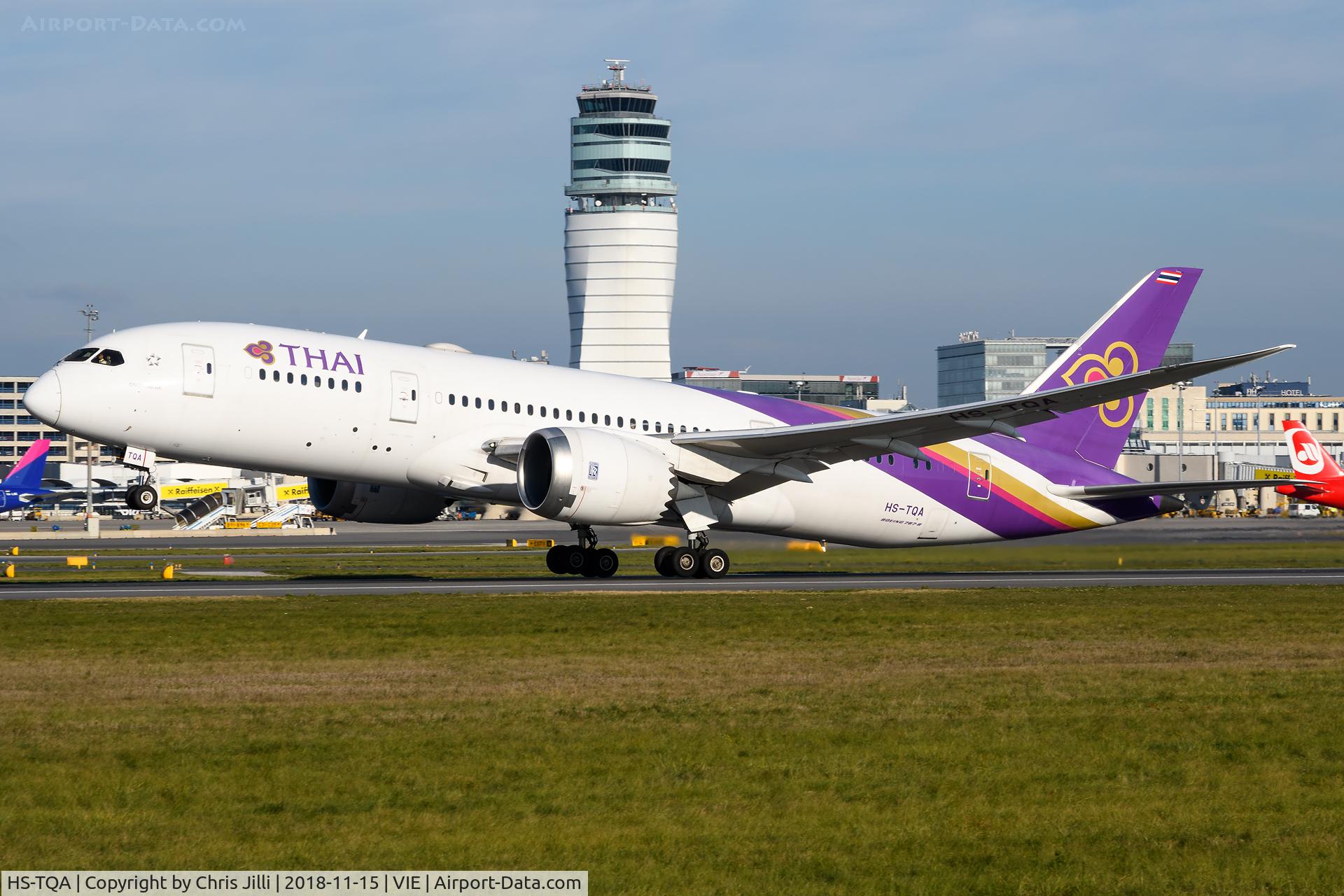 HS-TQA, 2014 Boeing 787-8 Dreamliner C/N 35315, Thai Airways