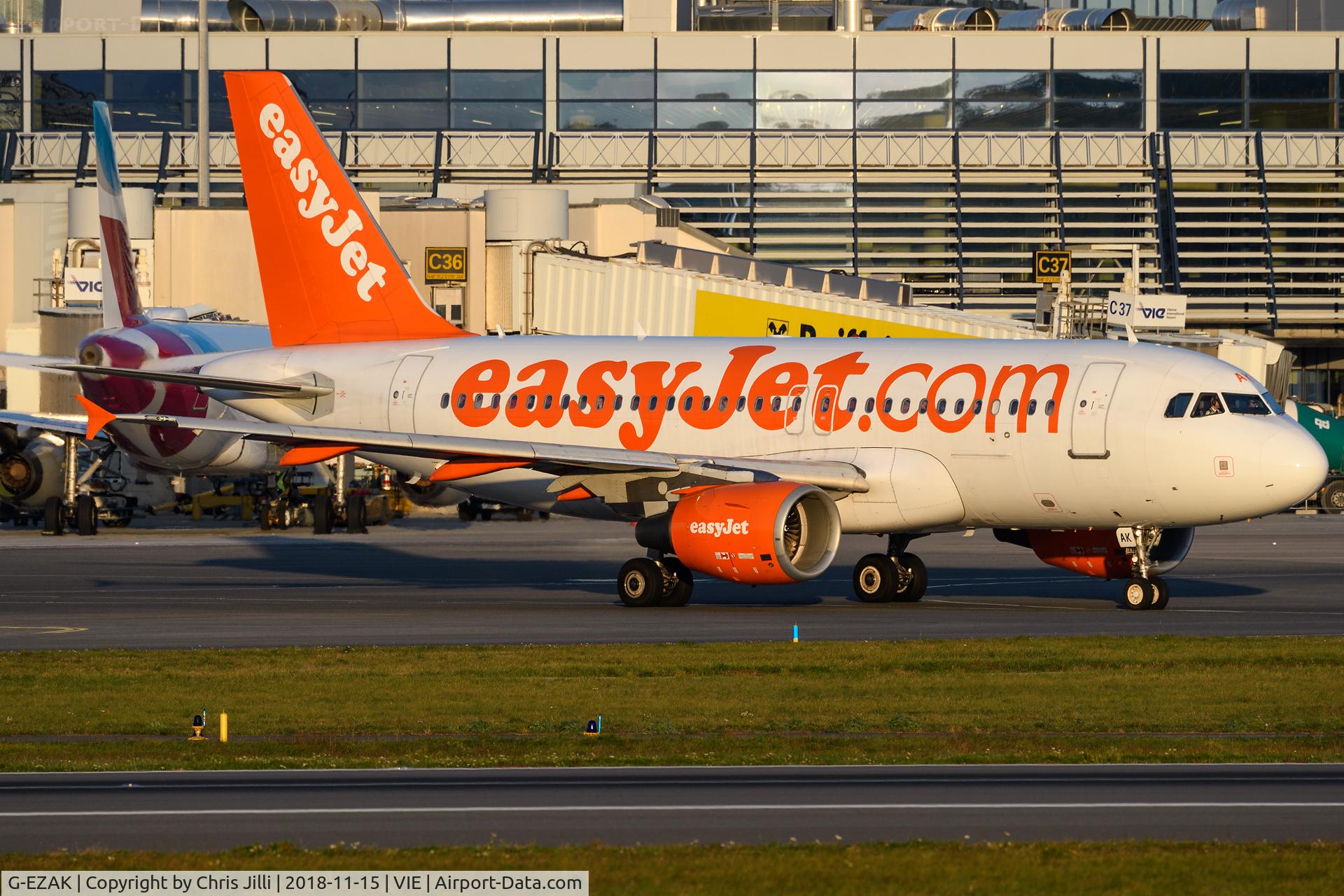G-EZAK, 2006 Airbus A319-111 C/N 2744, easyjet