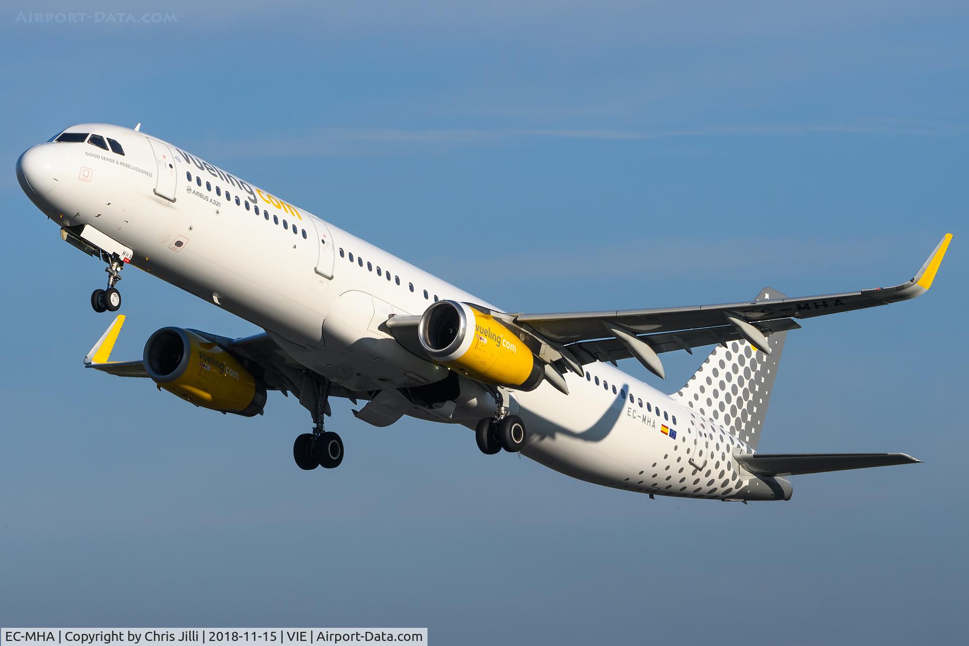 EC-MHA, 2015 Airbus A321-231 C/N 6684, vueling