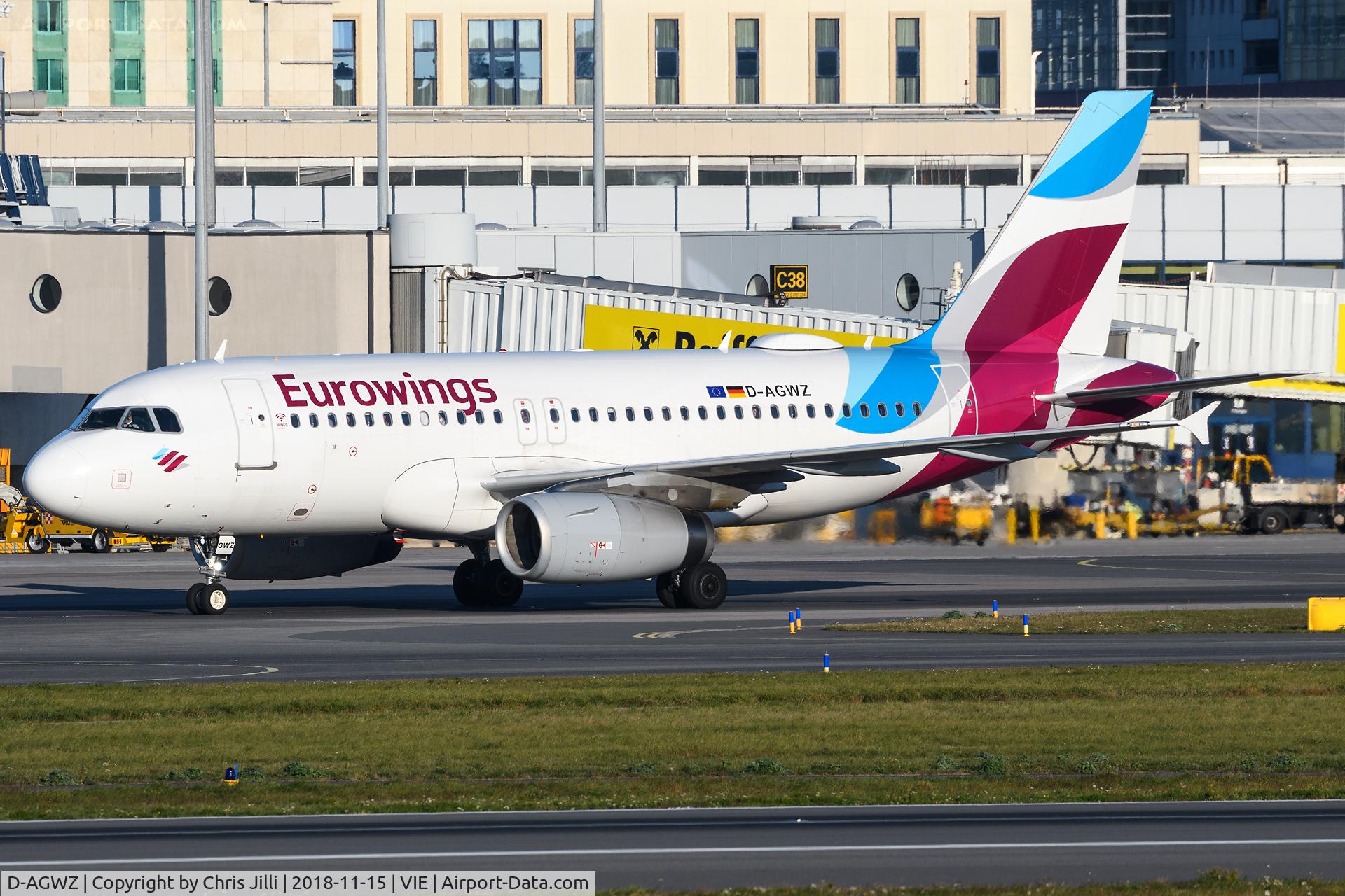 D-AGWZ, 2013 Airbus A319-132 C/N 5978, Eurowings