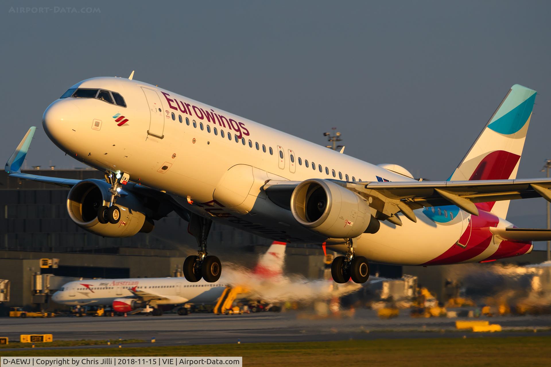 D-AEWJ, 2016 Airbus A320-214 C/N 7216, Eurowings
