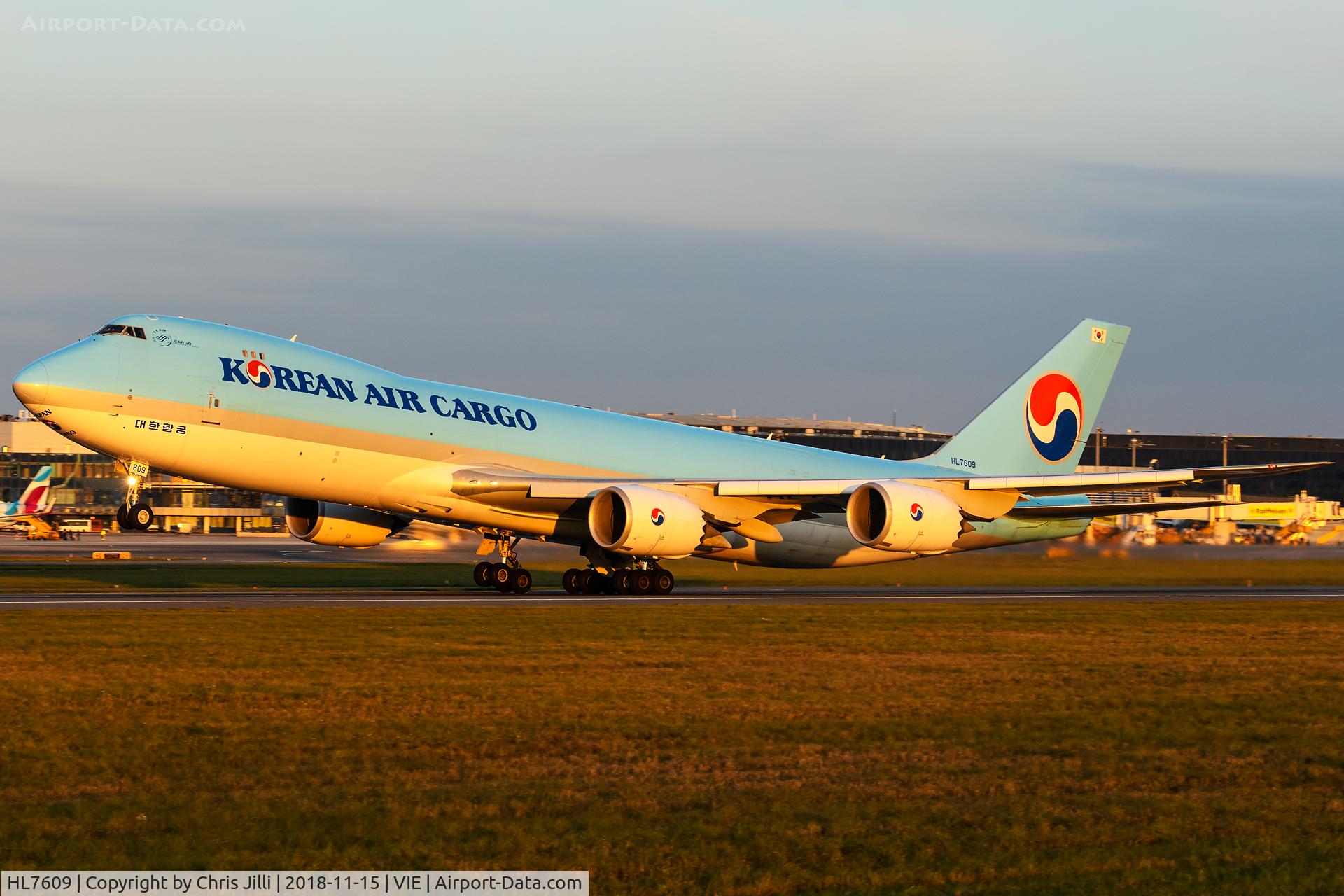 HL7609, 2012 Boeing 747-8HT/F C/N 37132, Korean Air Cargo