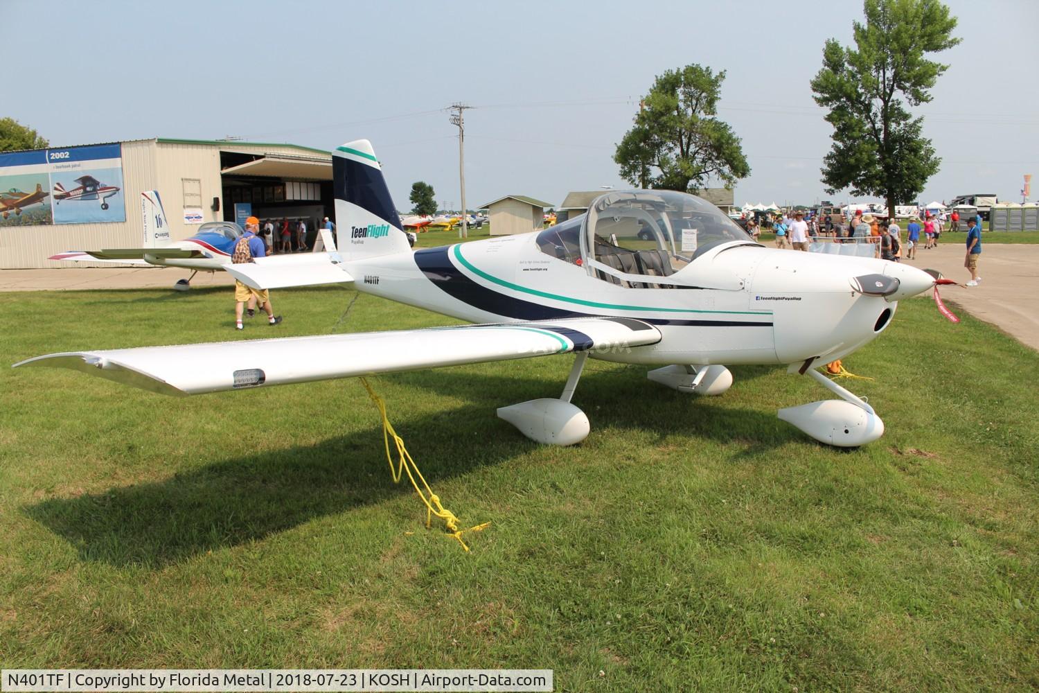N401TF, 2015 Vans RV-12 C/N 120664, OSH 2018