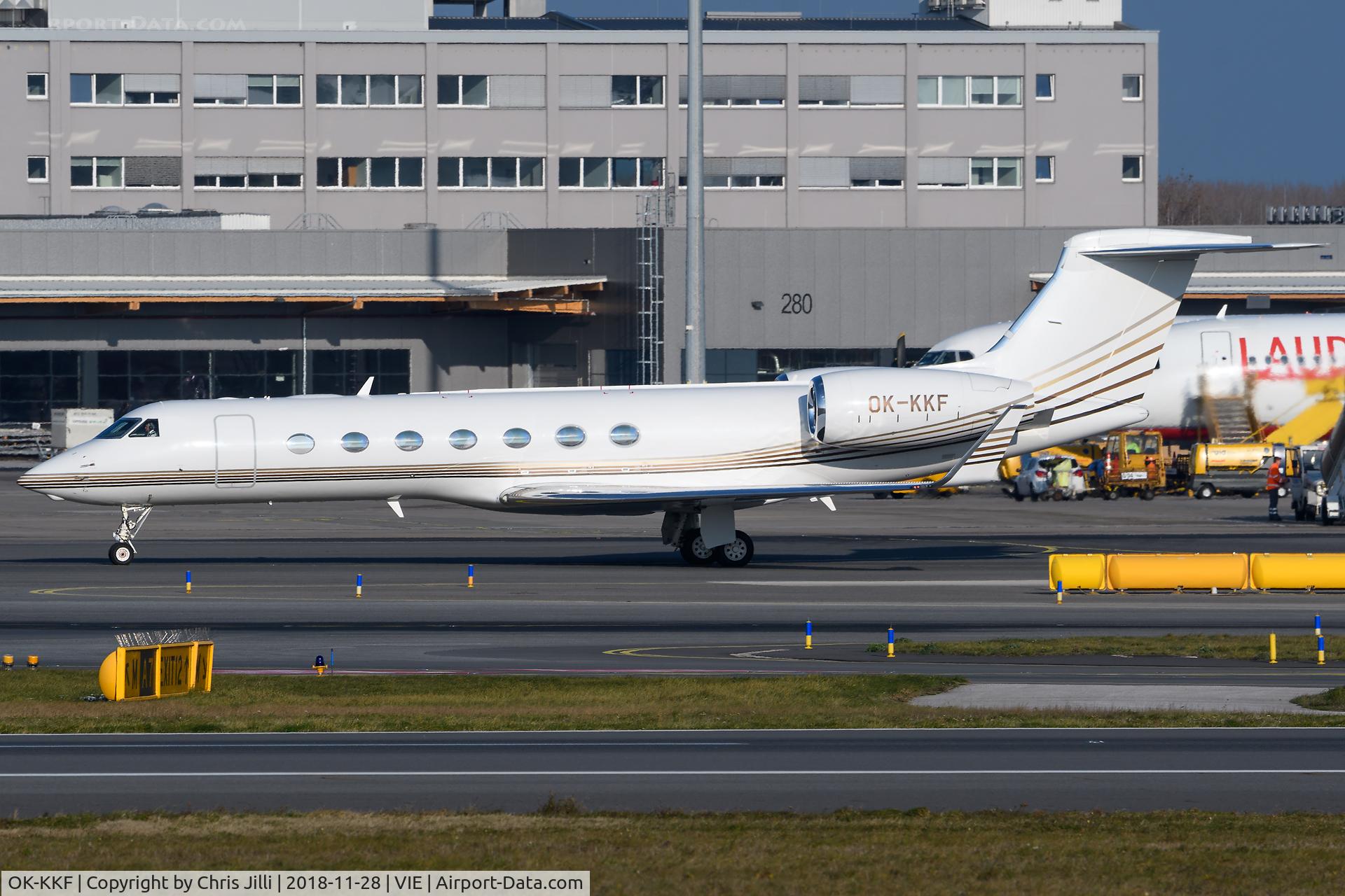 OK-KKF, 2013 Gulfstream Aerospace GV-SP (G550) C/N 5426, Private