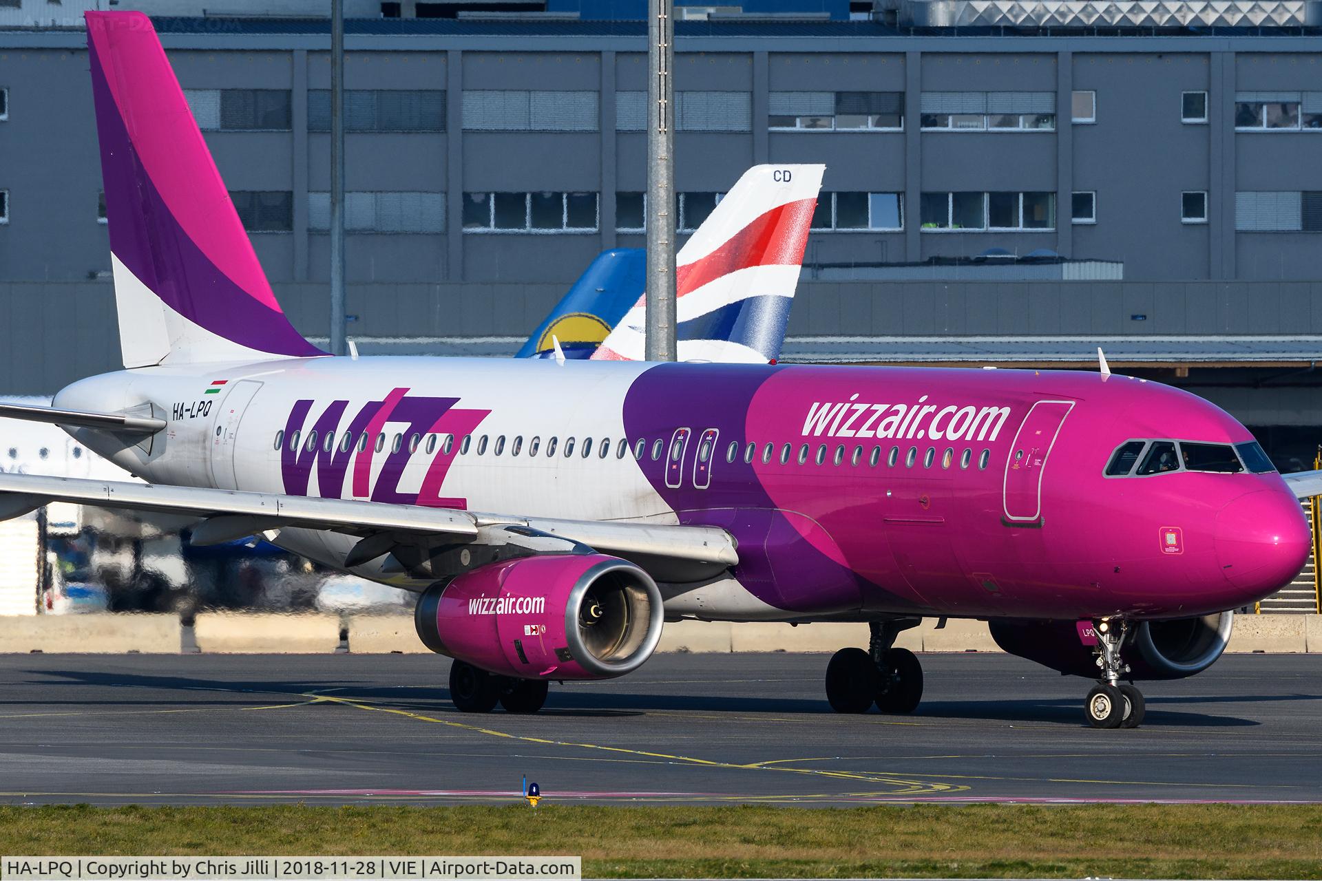 HA-LPQ, 2008 Airbus A320-232 C/N 3409, Wizzair