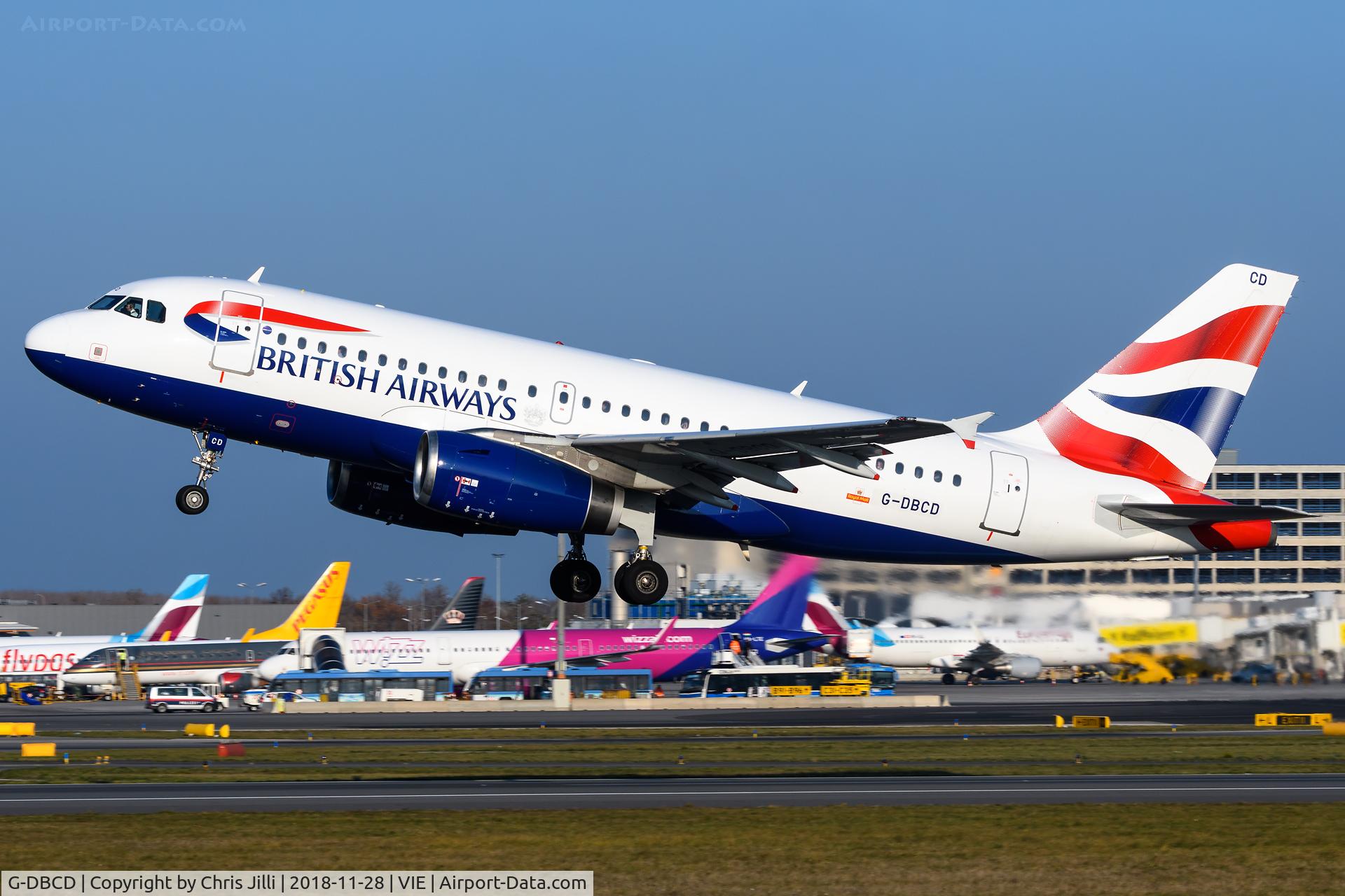 G-DBCD, 2005 Airbus A319-131 C/N 2389, British AIrways