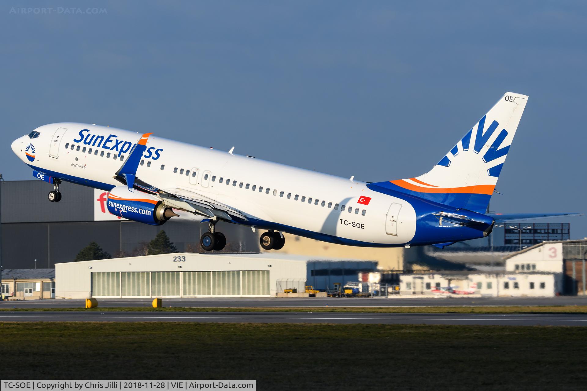TC-SOE, 2017 Boeing 737-8HC C/N 61177, SunExpress