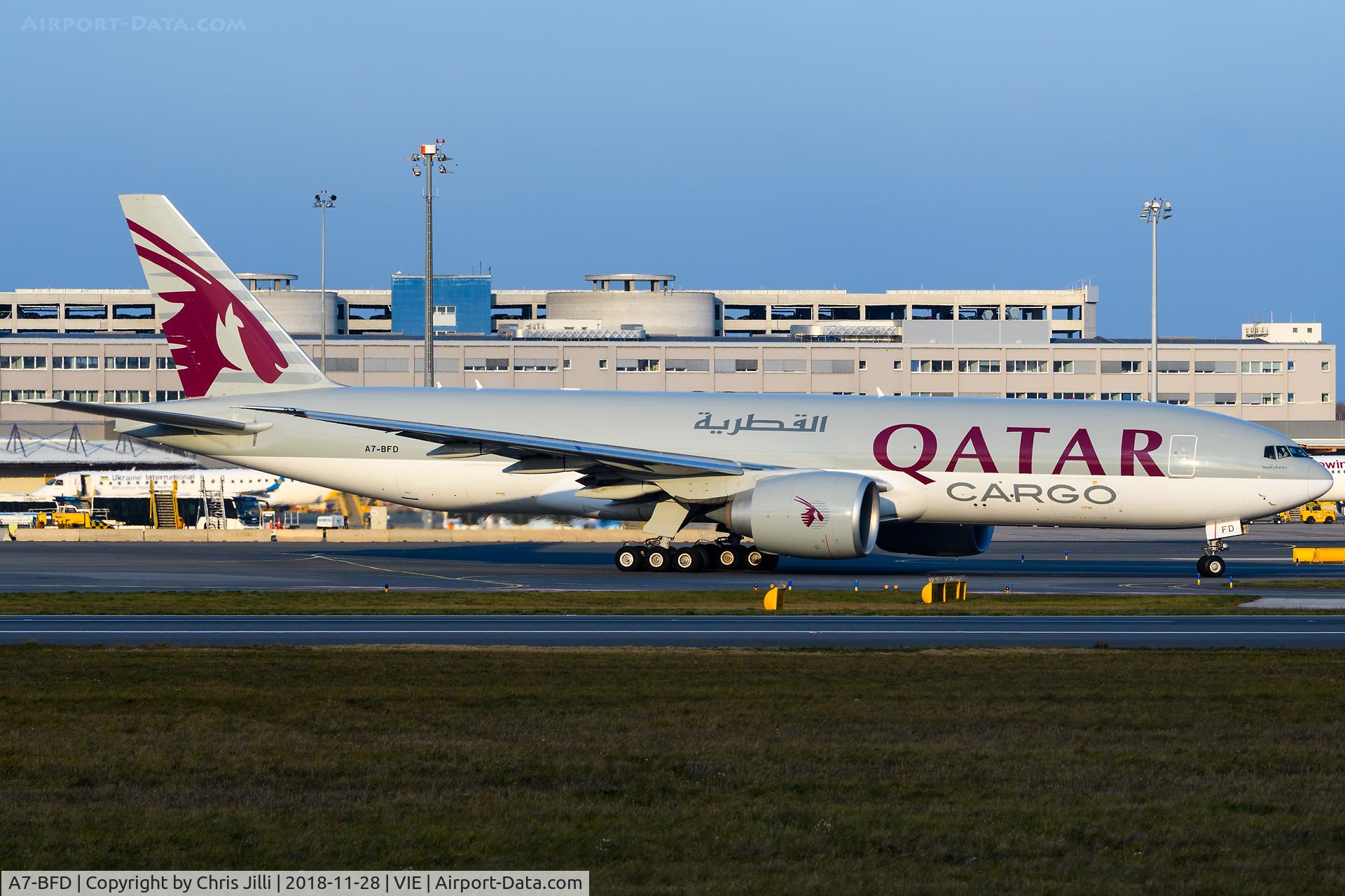 A7-BFD, 2012 Boeing 777-FDZ C/N 41427, Qatar Airways Cargo