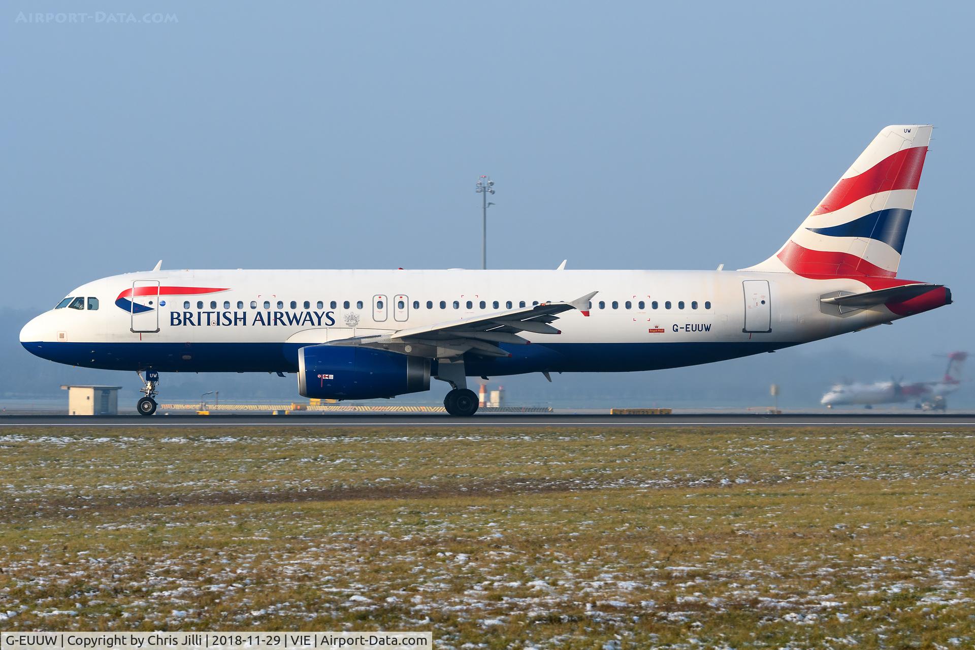 G-EUUW, 2008 Airbus A320-232 C/N 3499, British Airways