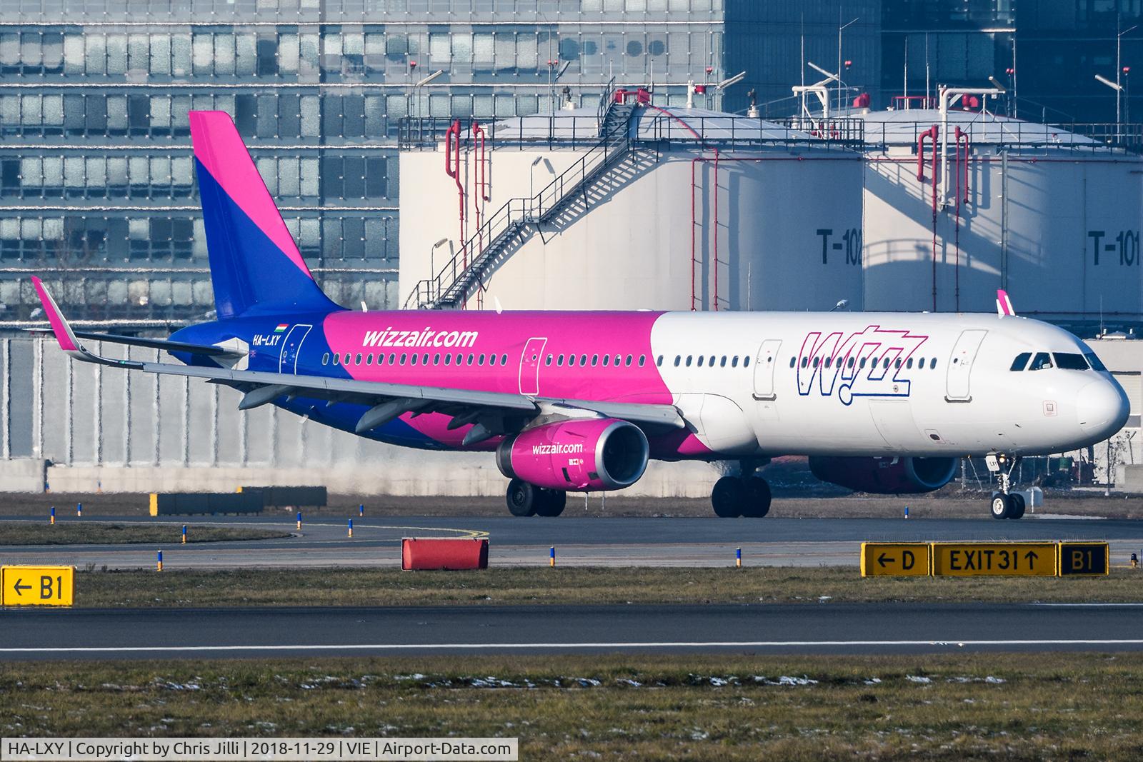 HA-LXY, 2017 Airbus A321-231 C/N 8044, Wizzair