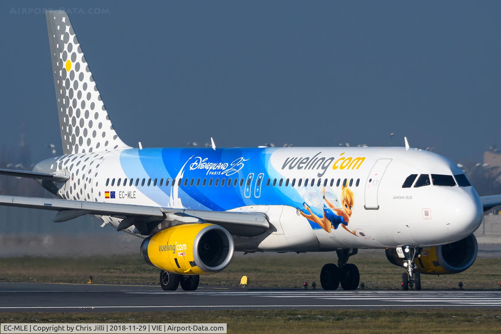 EC-MLE, 2016 Airbus A320-232 C/N 7109, Vueling