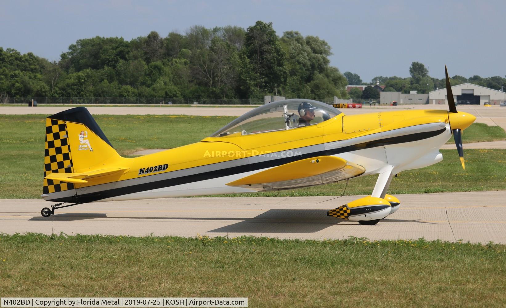 N402BD, 2003 Vans RV-4 C/N 4290, OSH 2019