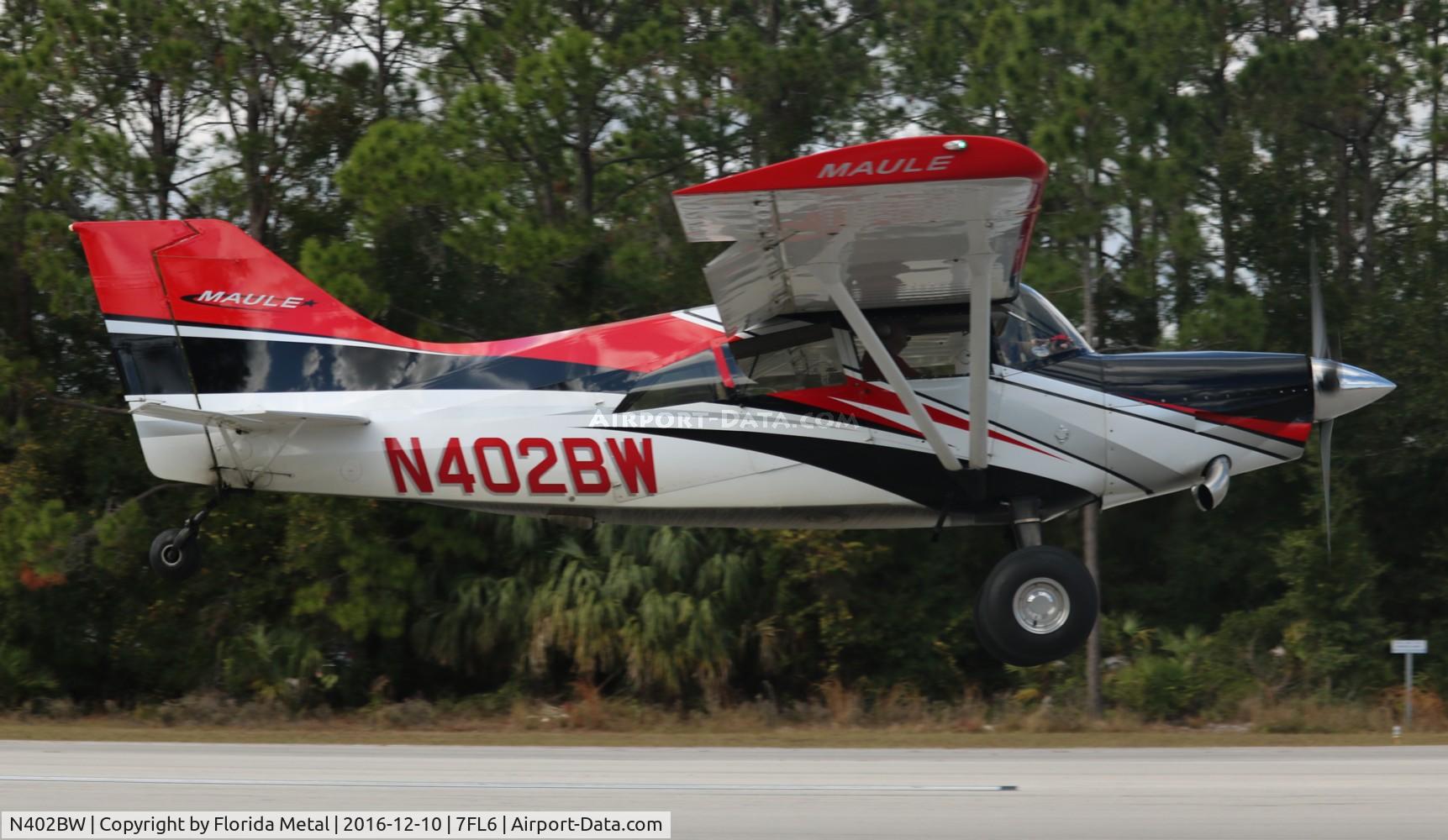 N402BW, 2007 Maule M-7-420AC Starcraft Turboprop C/N 29008C, Spruce Creek 2016