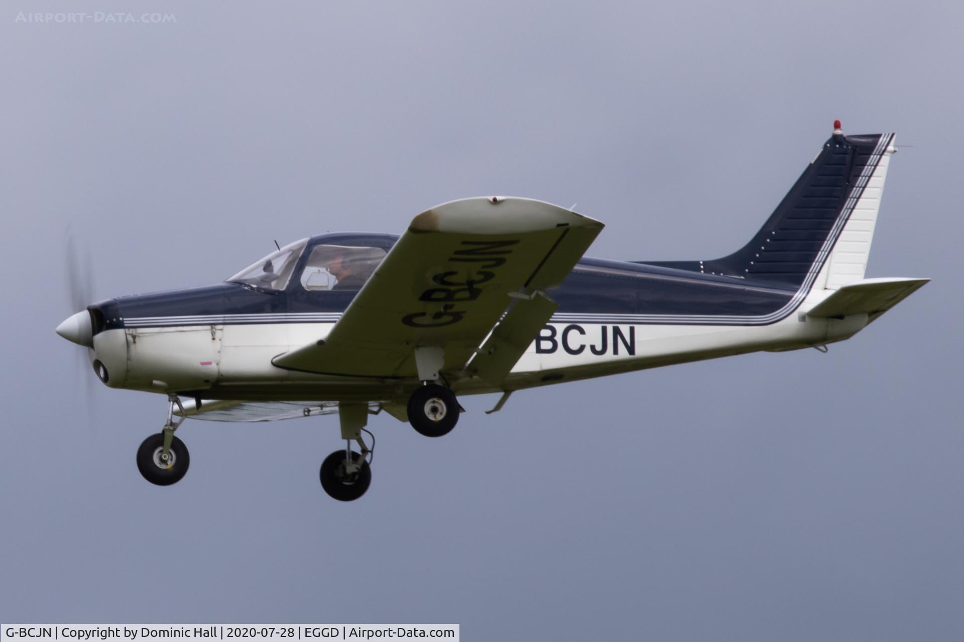 G-BCJN, 1974 Piper PA-28-140 Cherokee Cruiser C/N 28-7425350, BRS 28/07/20