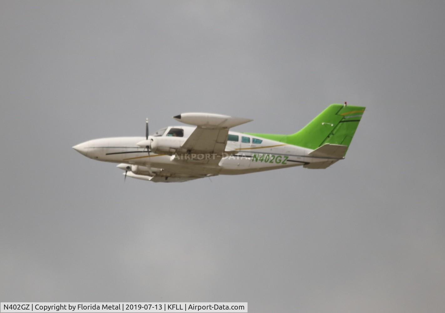 N402GZ, 1972 Cessna 402B Utiliner C/N 402B0314, FLL 2019