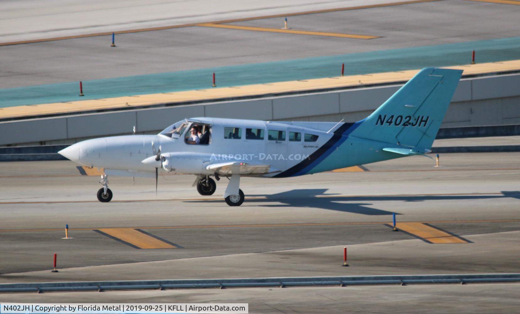 N402JH, 1980 Cessna 402C C/N 402C0500, FLL 2019