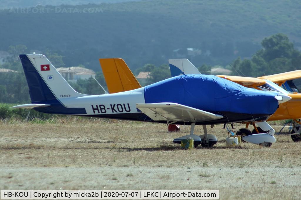 HB-KOU, 2006 Tecnam P-2002JF Sierra C/N 047, Parked
