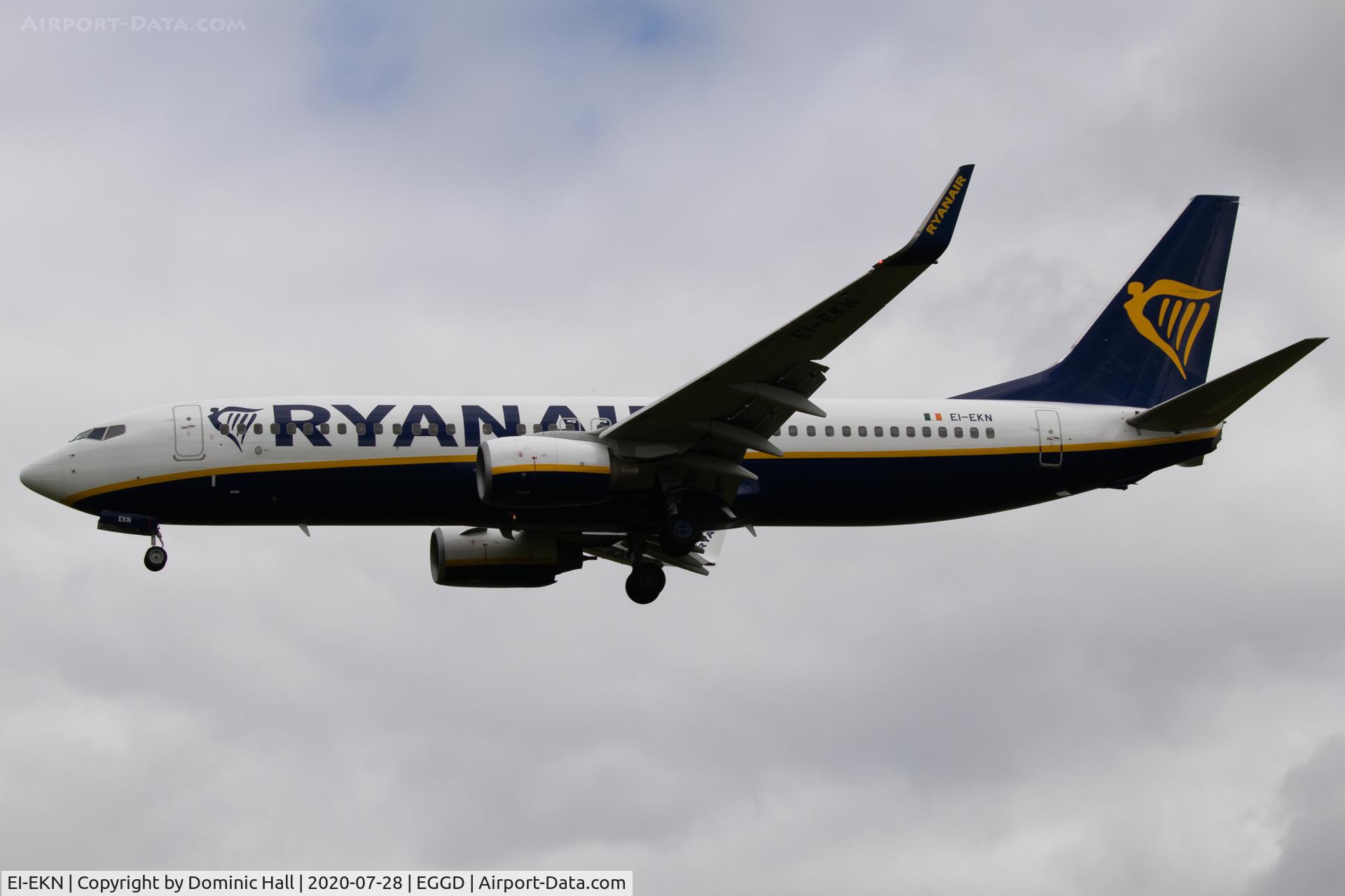 EI-EKN, 2010 Boeing 737-8AS C/N 35026, BRS 28/07/20